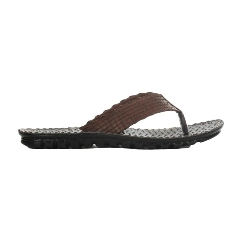 A-HA By Liberty 2137-11 Men Casual Brown Slippers