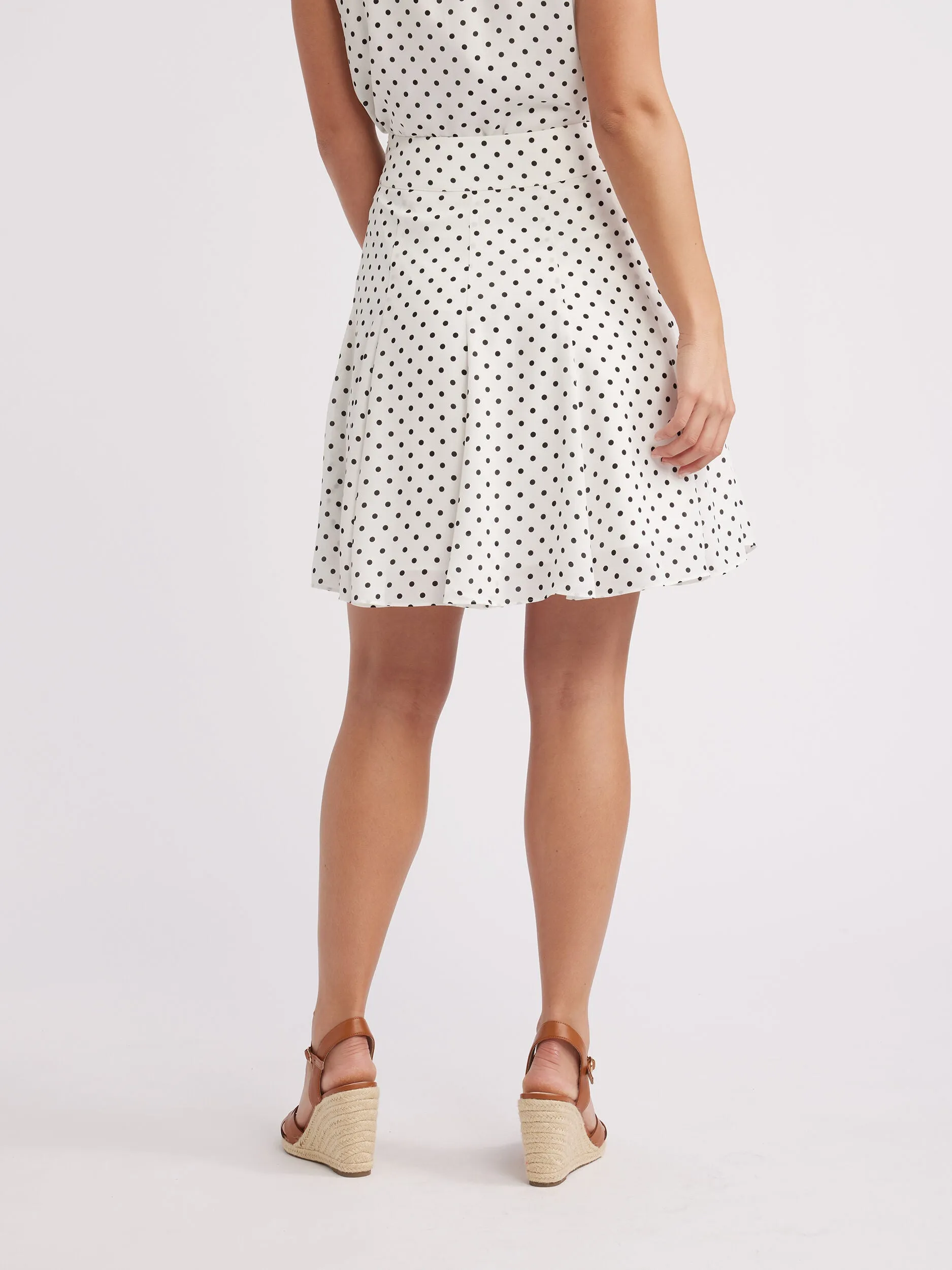 Alexandra Spot Skirt