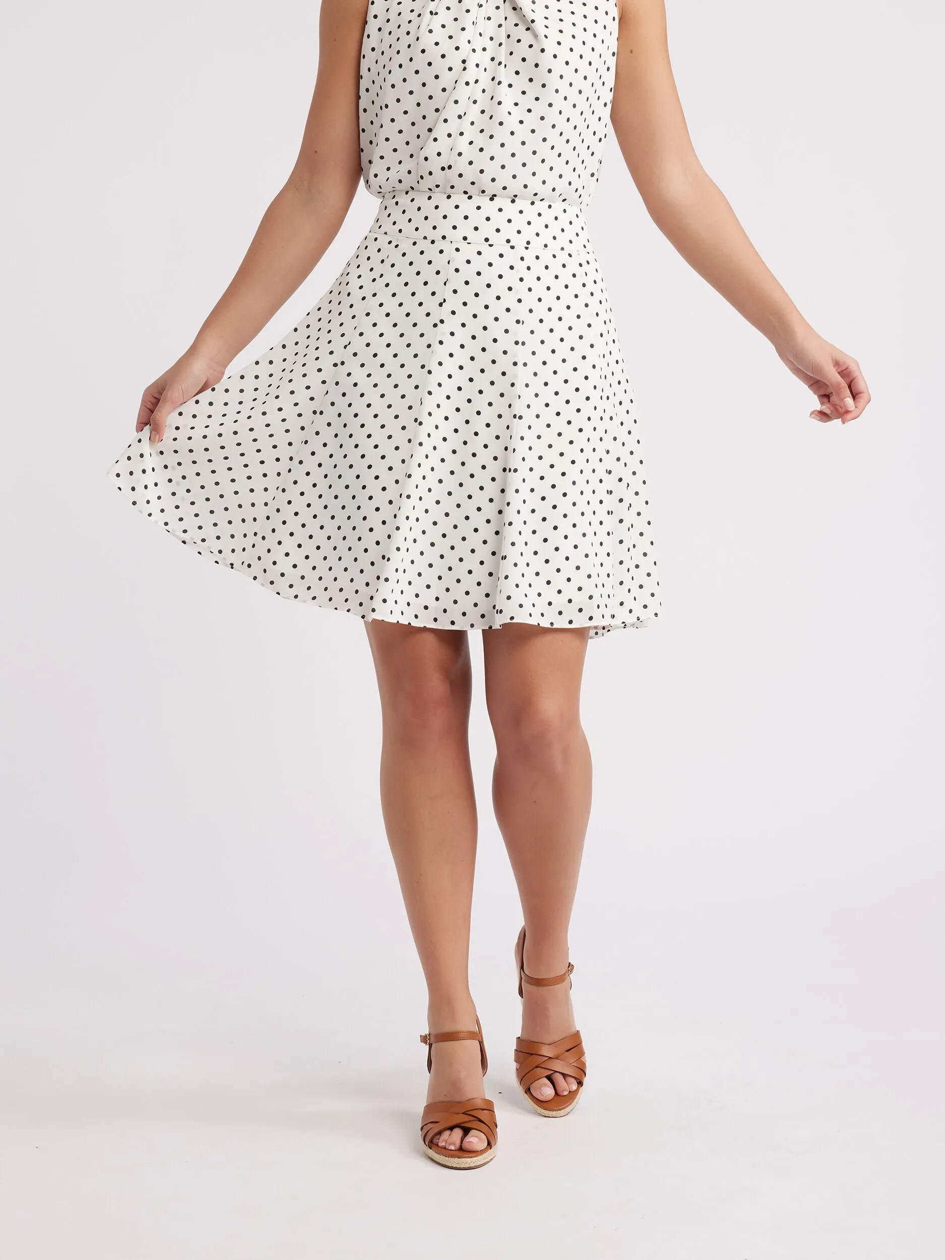 Alexandra Spot Skirt