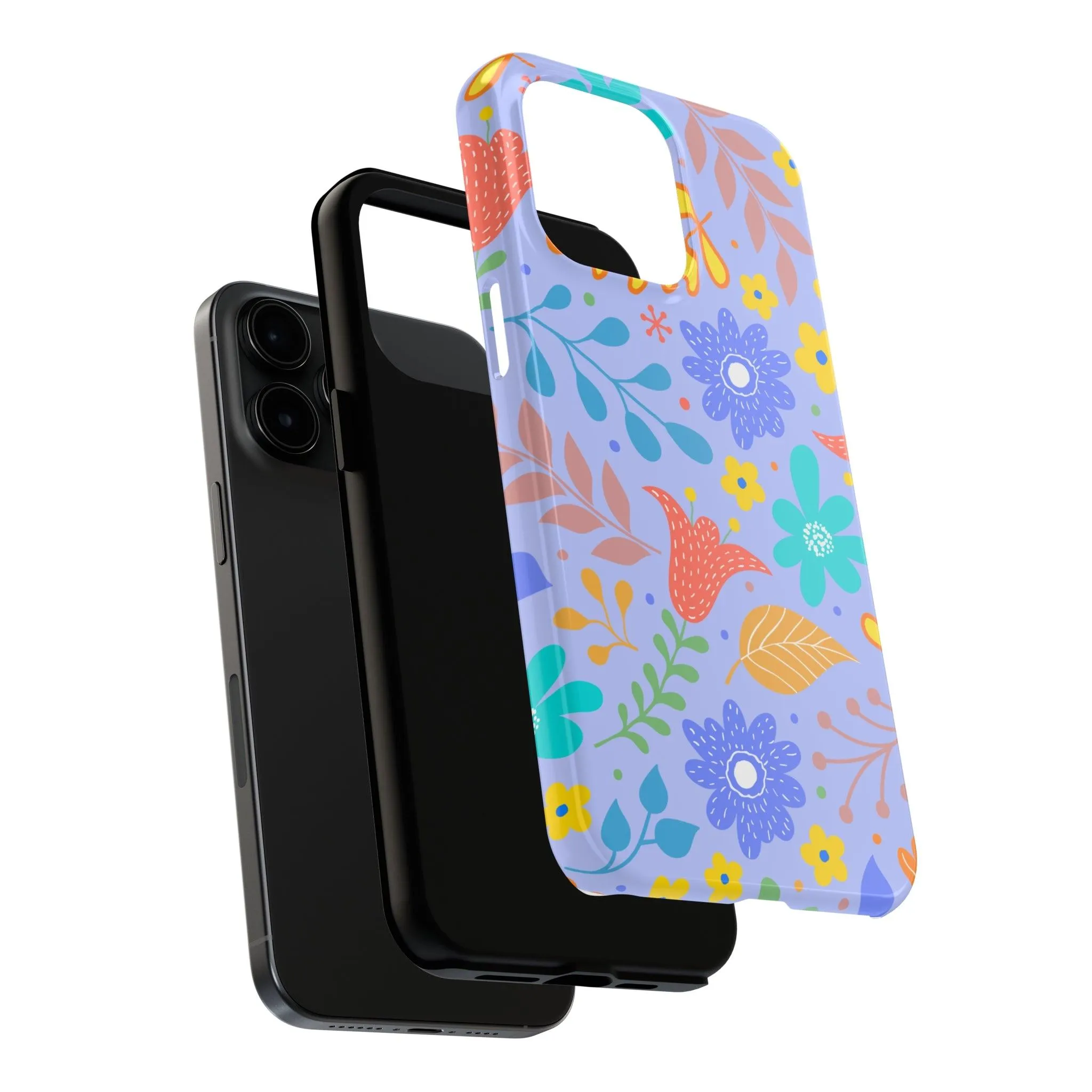 Azure Petal | Blue Floral Case