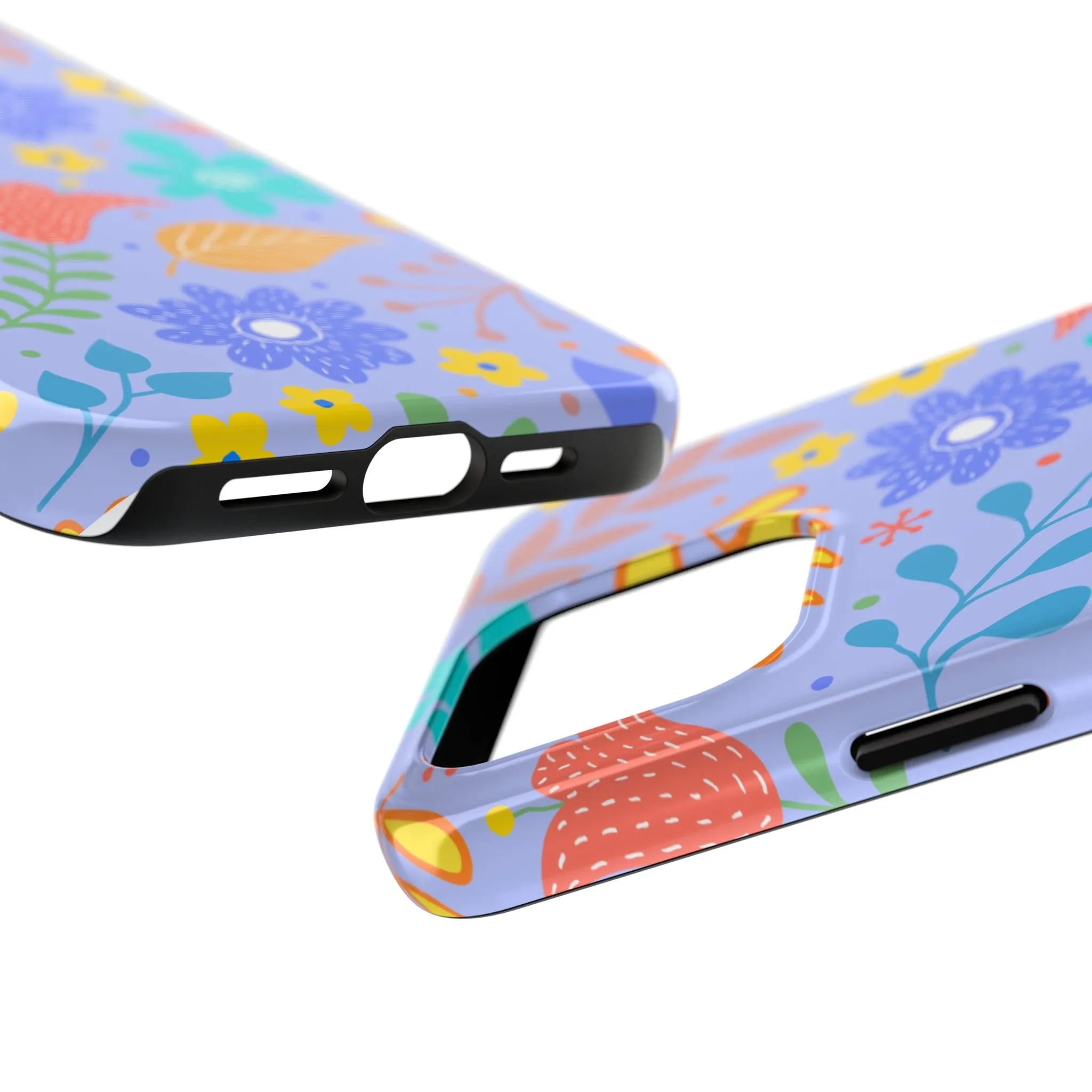 Azure Petal | Blue Floral Case