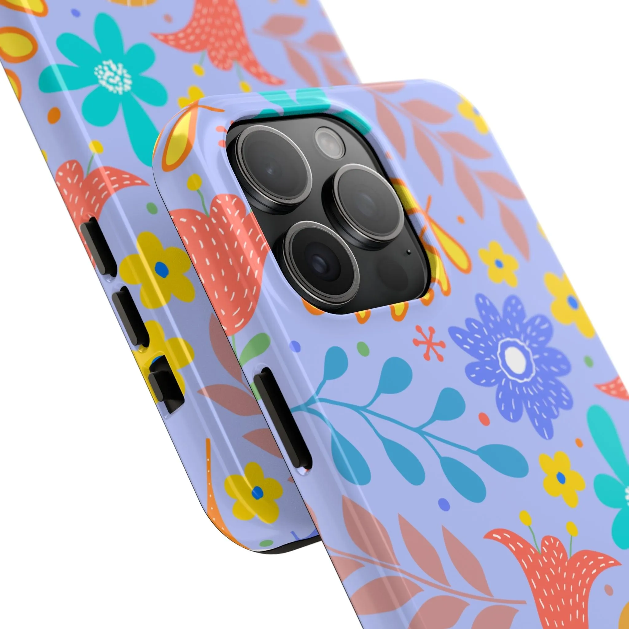 Azure Petal | Blue Floral Case