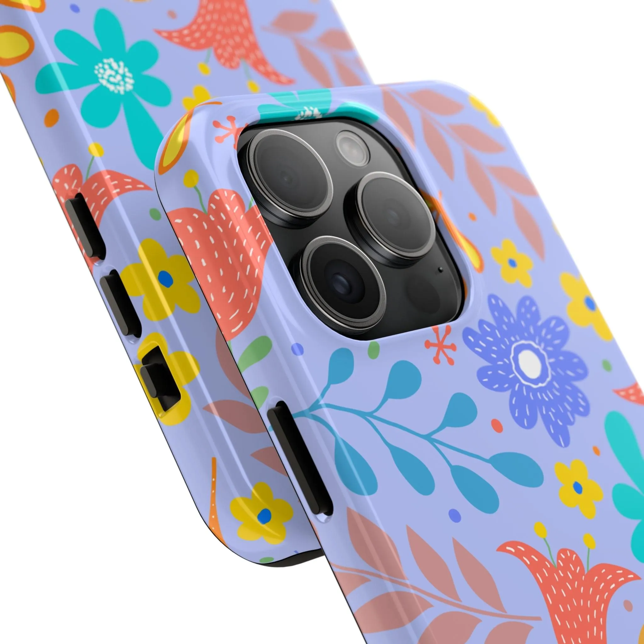 Azure Petal | Blue Floral Case