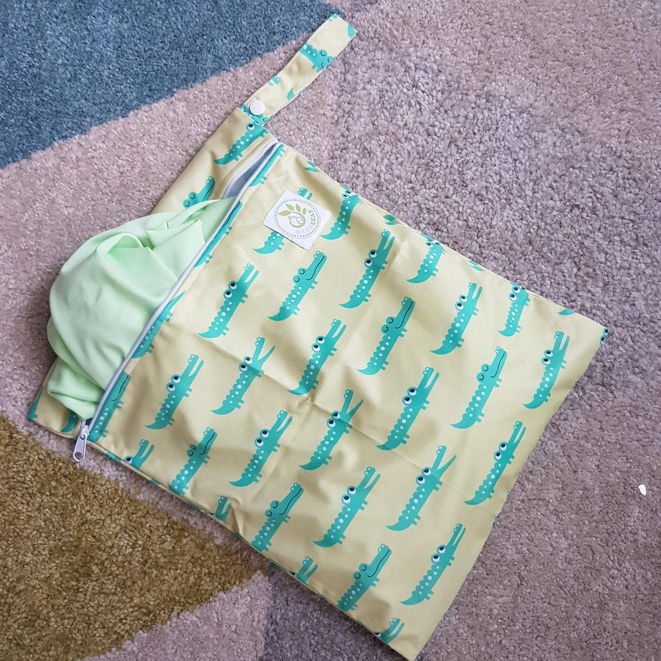 Baby Leaf Wet Bag