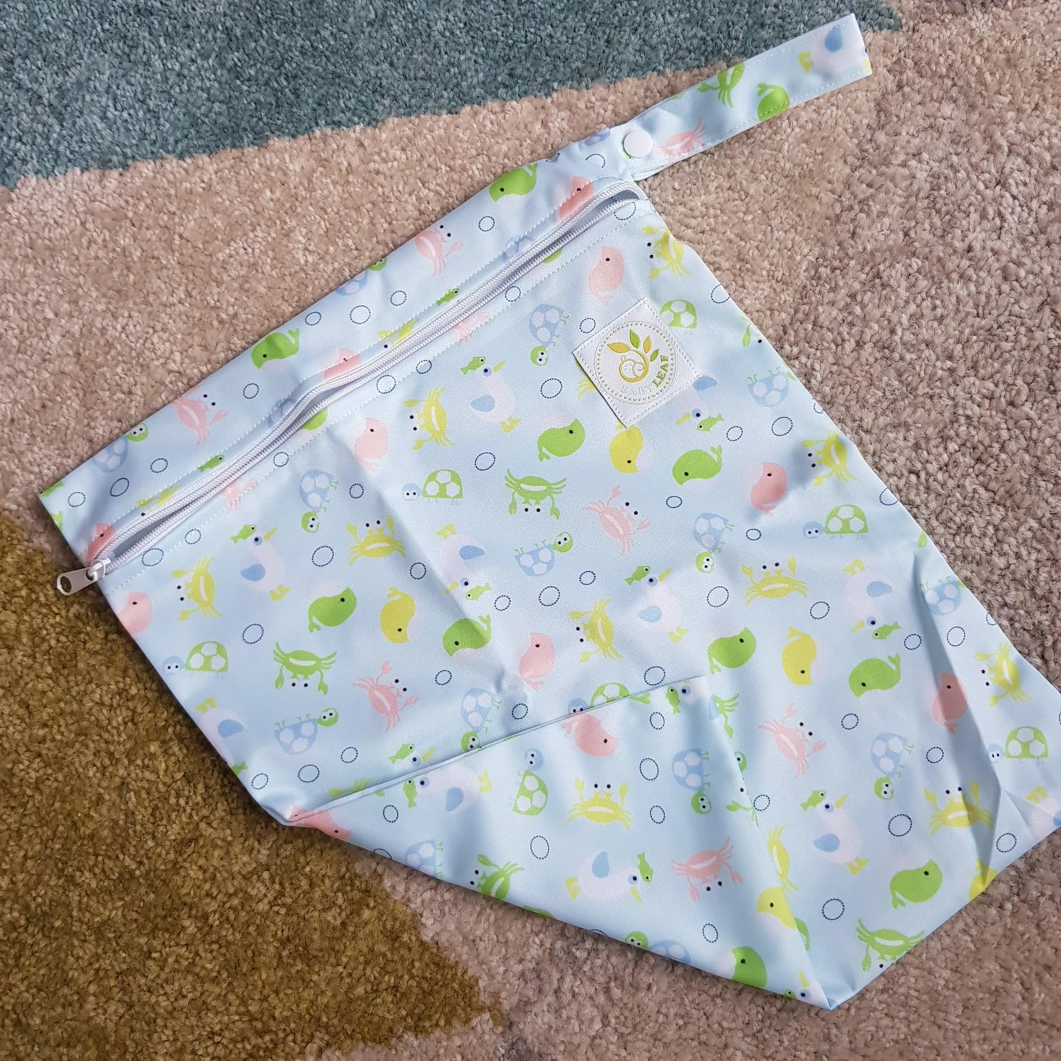 Baby Leaf Wet Bag