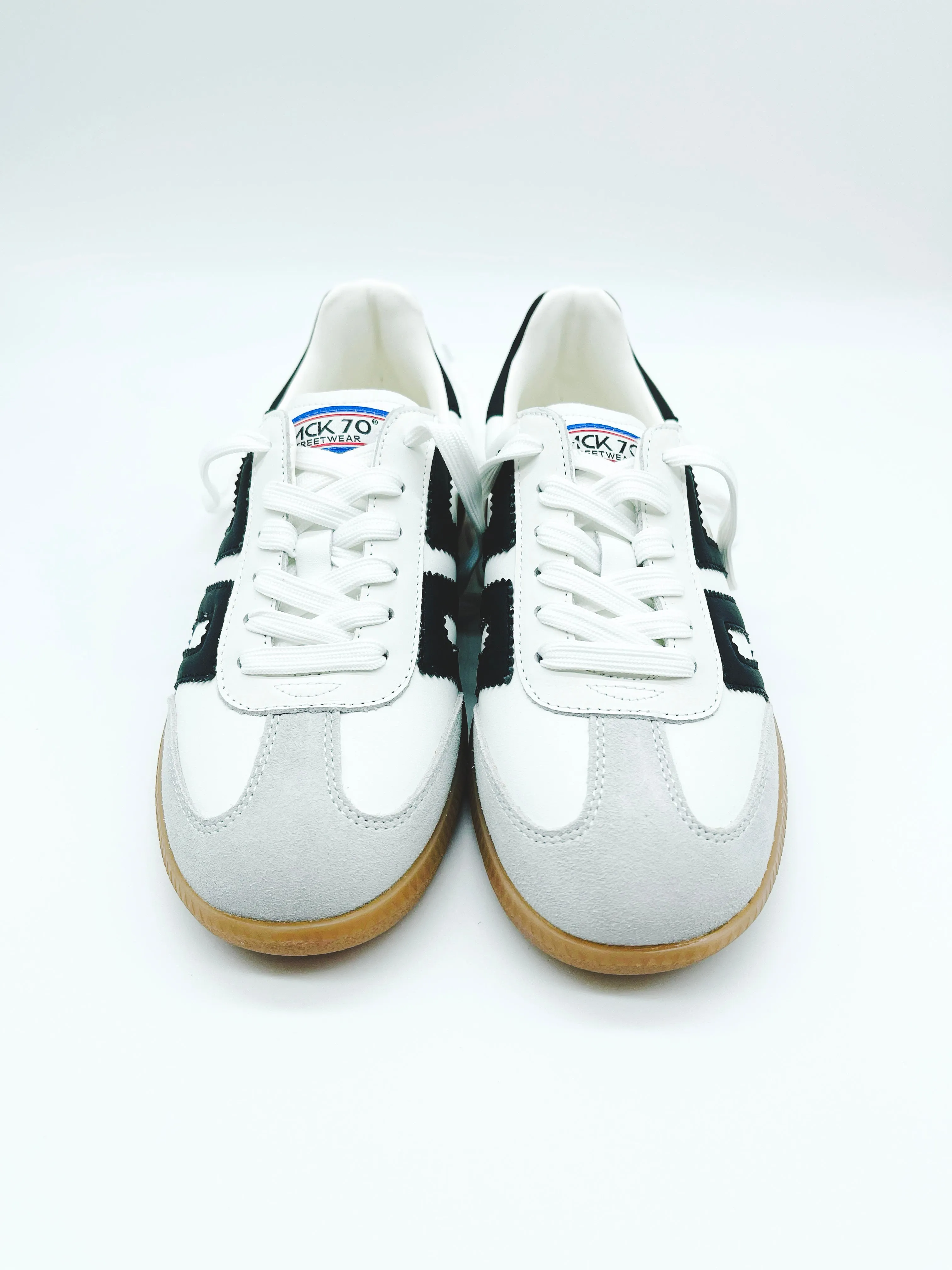 Back 70 Cloud Sneakers in White and Black