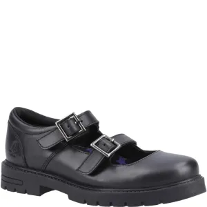 Black Ella Junior School Shoes