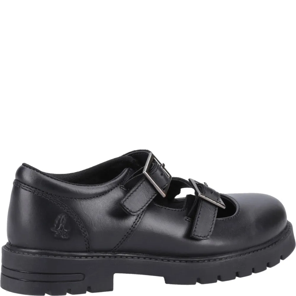 Black Ella Junior School Shoes