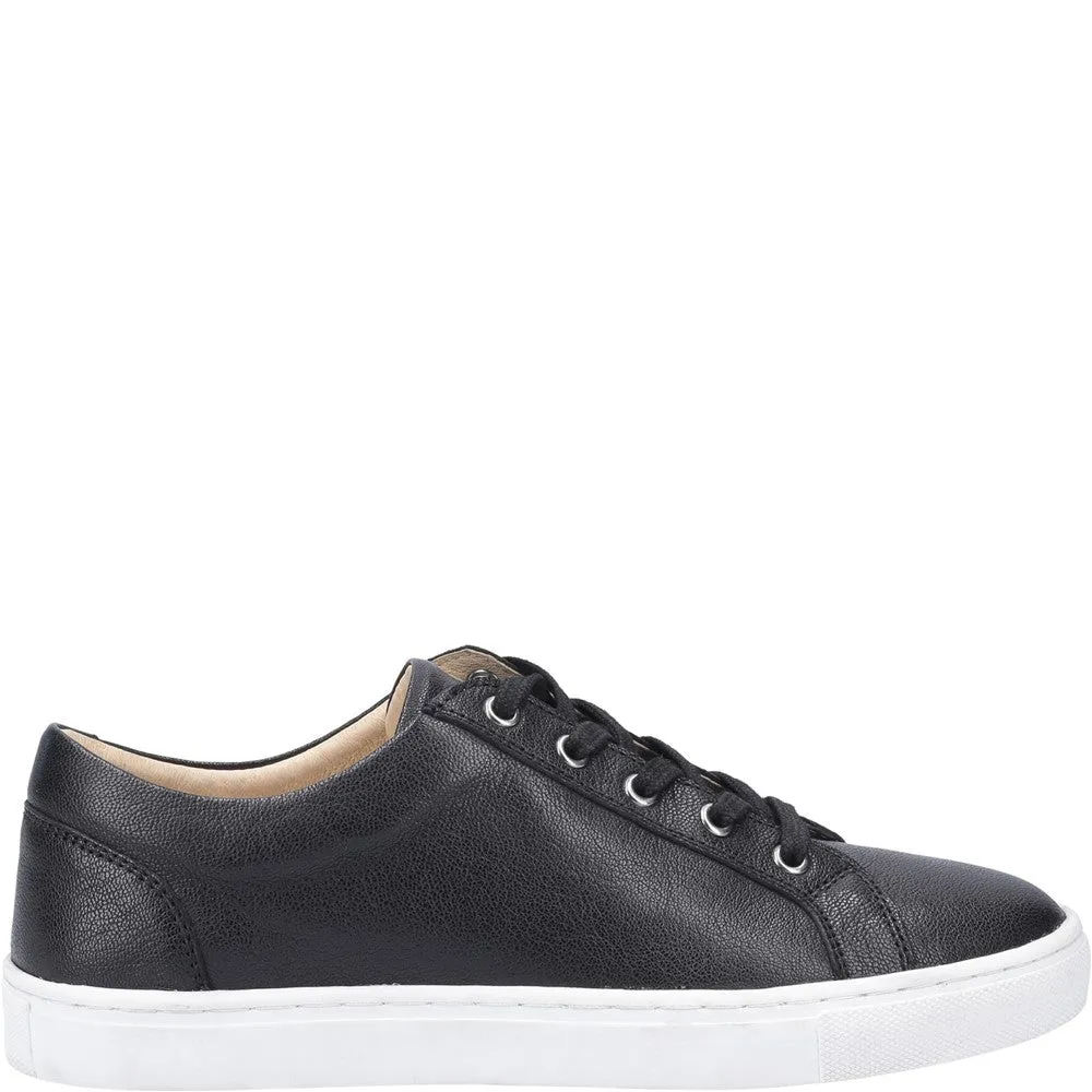 Black Tessa Lace-Up Trainers