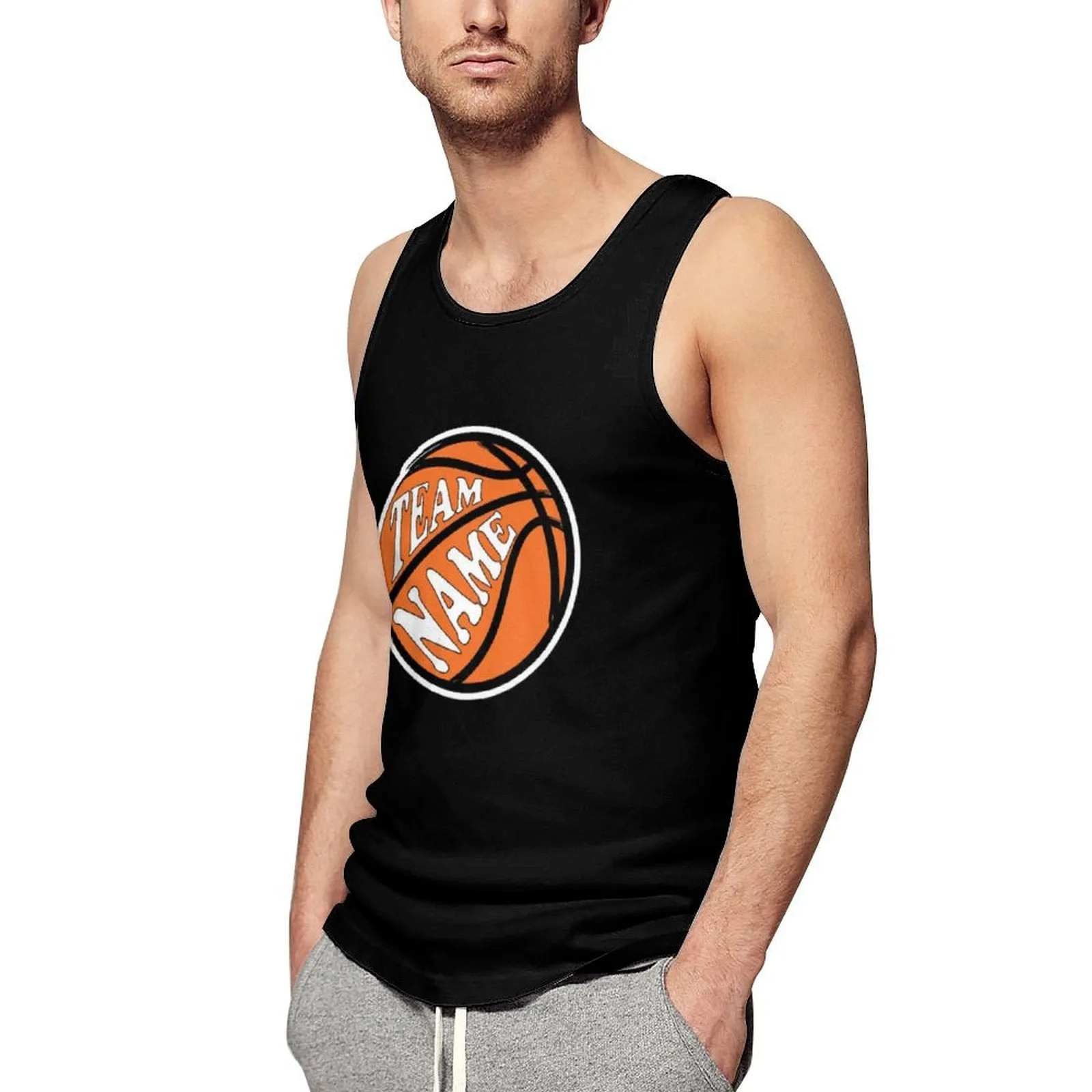 Custom Basketball Team Name Tank Tops For Women&Men 30 Colors