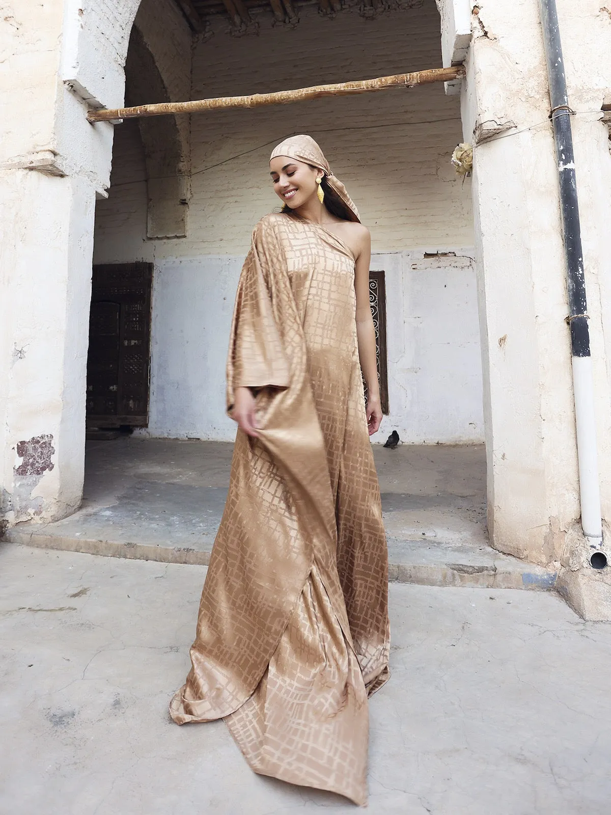 Dhaw Gold Satu Dress