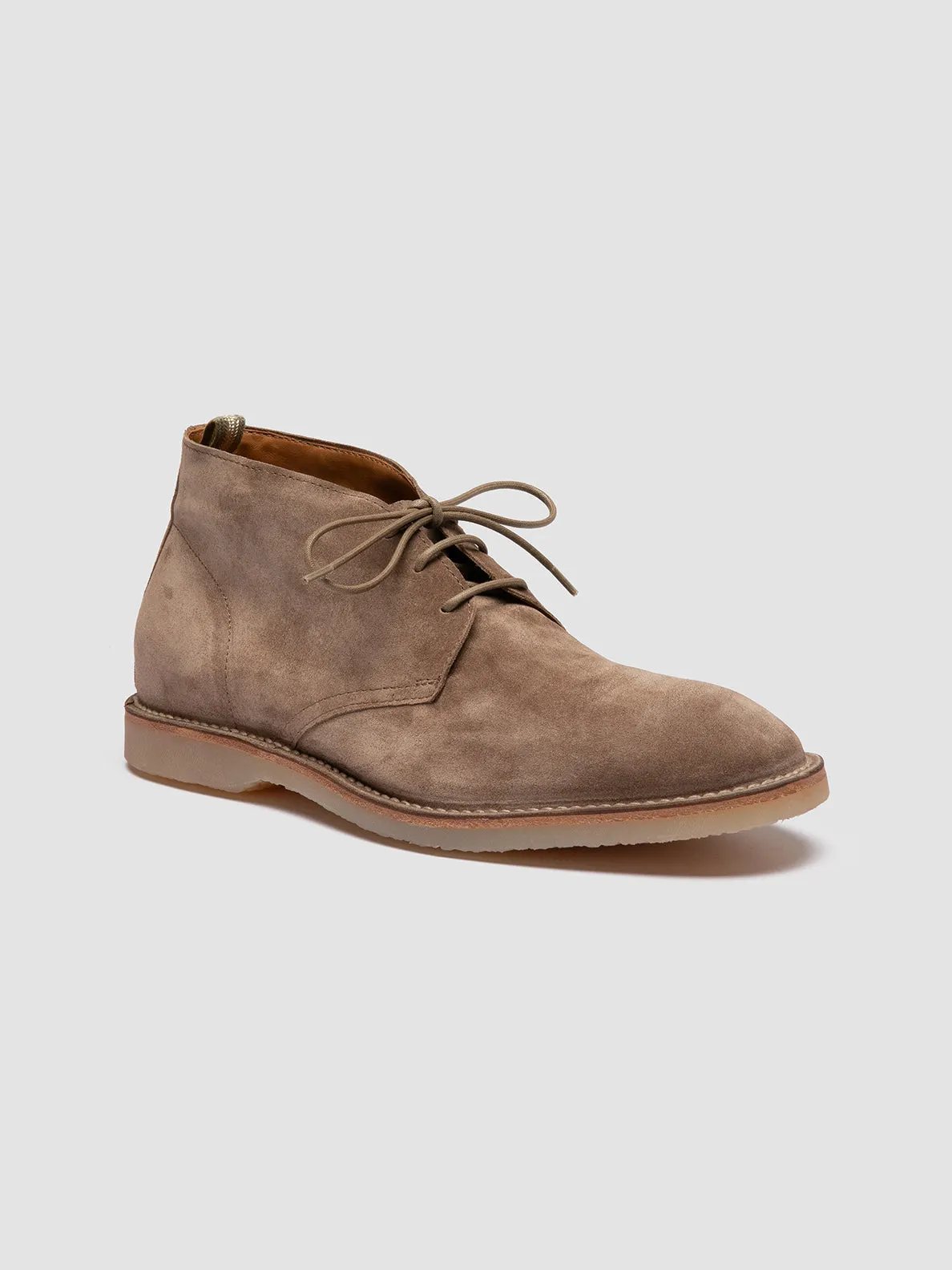 FLEXUS 005 - Taupe Suede Chukka Boots