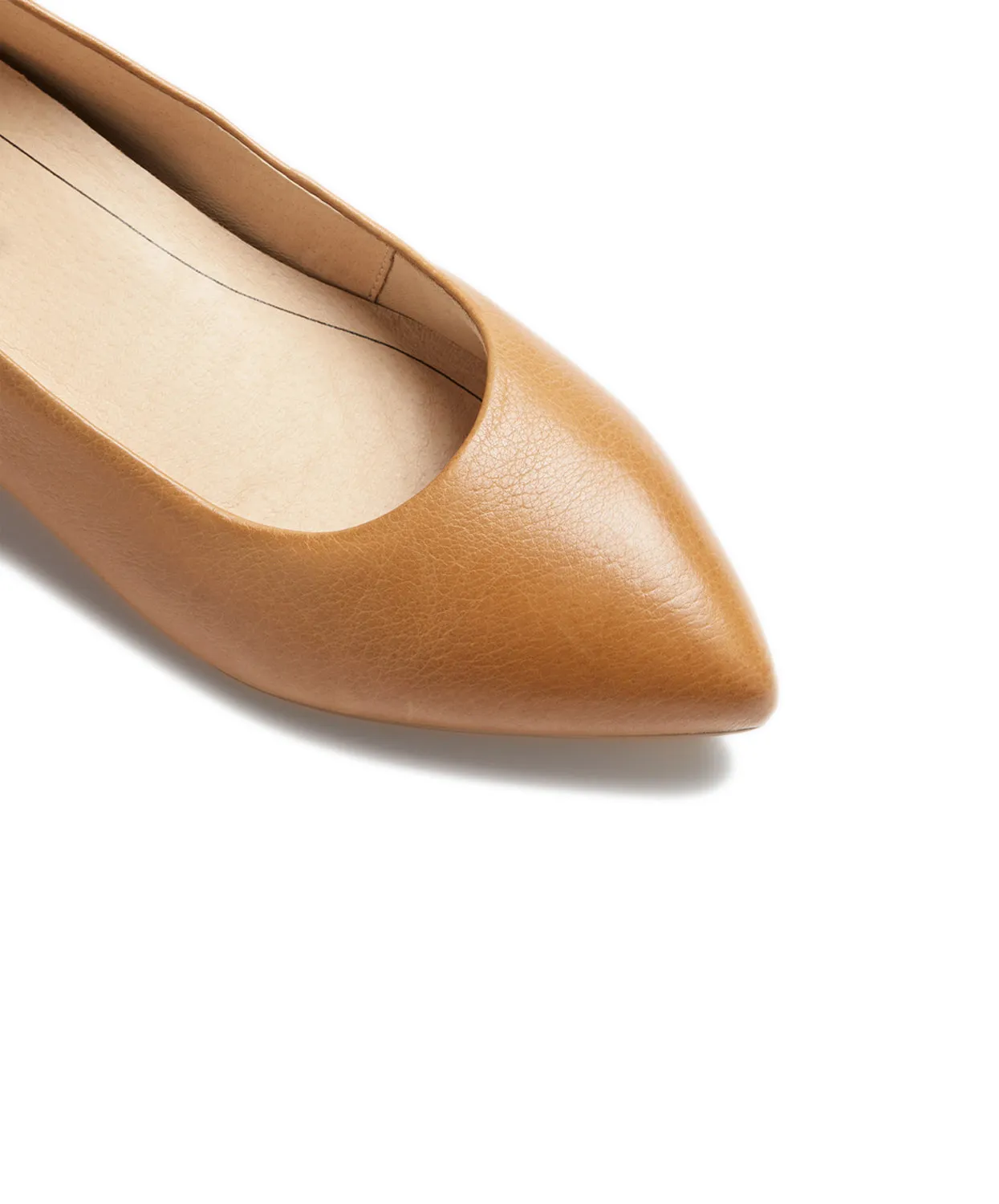 FRANKIE4 Poppy Tan Ballet Flats