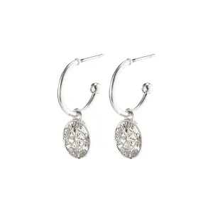 GERDA earrings silver-plated