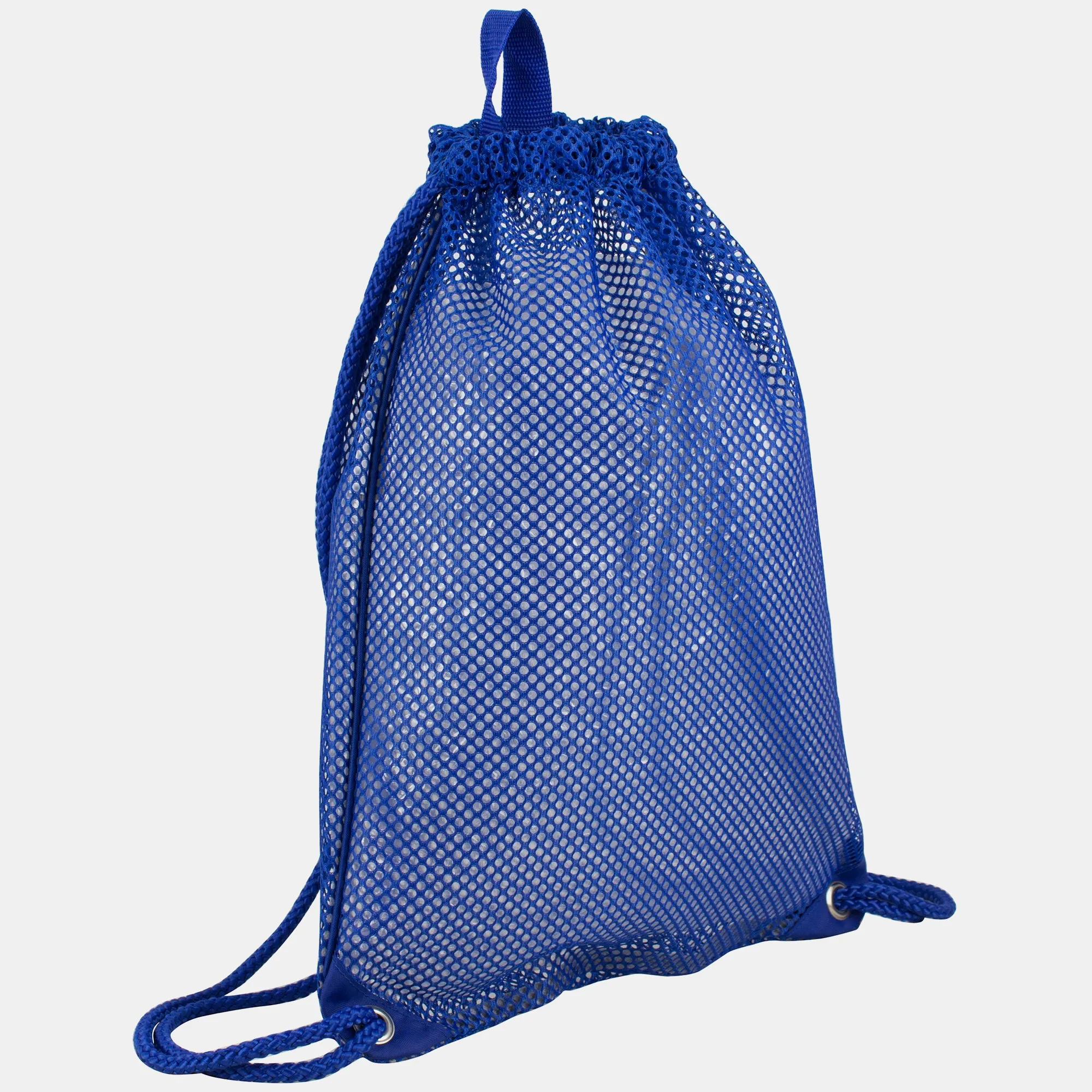 High-Capacity Mesh Drawstring with Cinch-able Closure