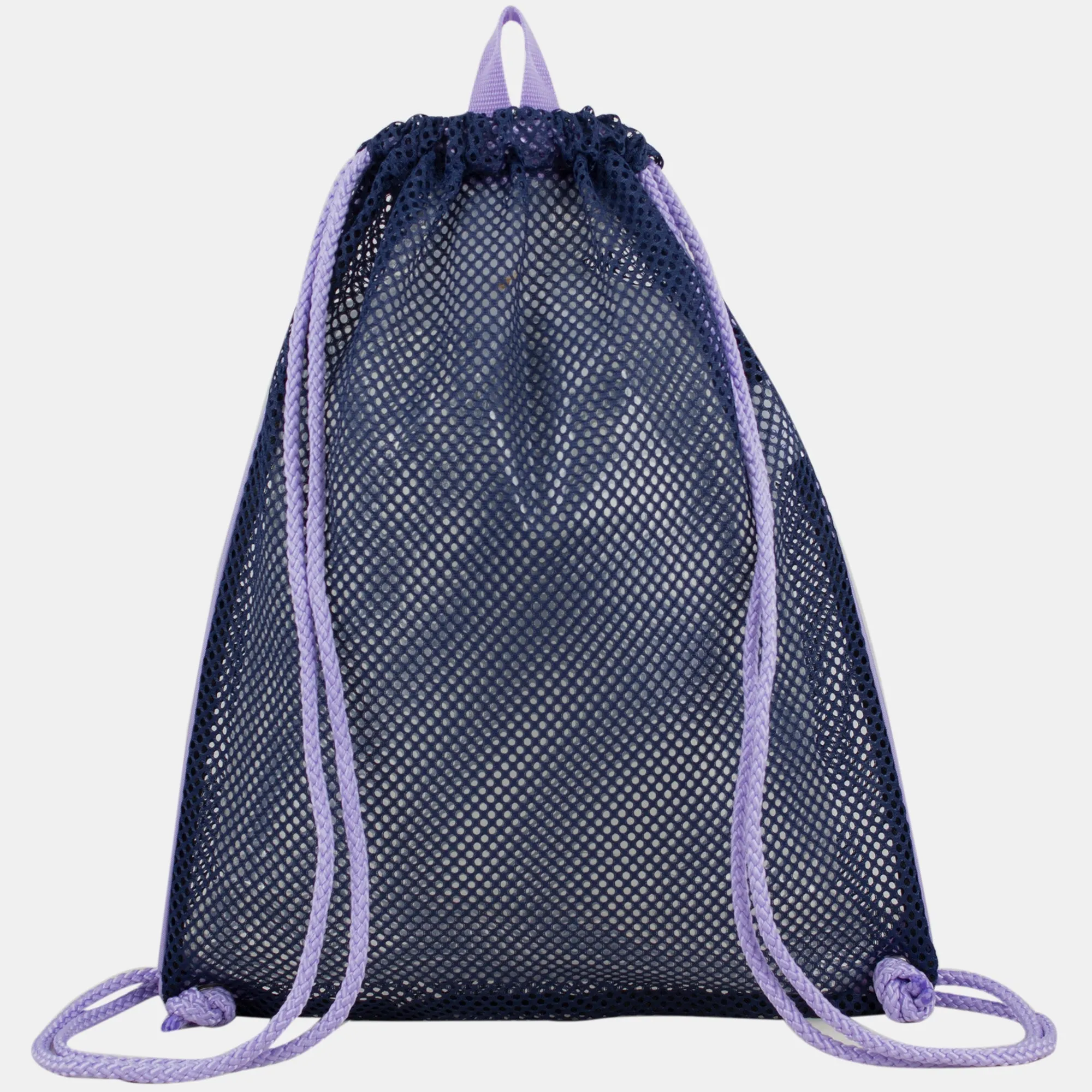 High-Capacity Mesh Drawstring with Cinch-able Closure