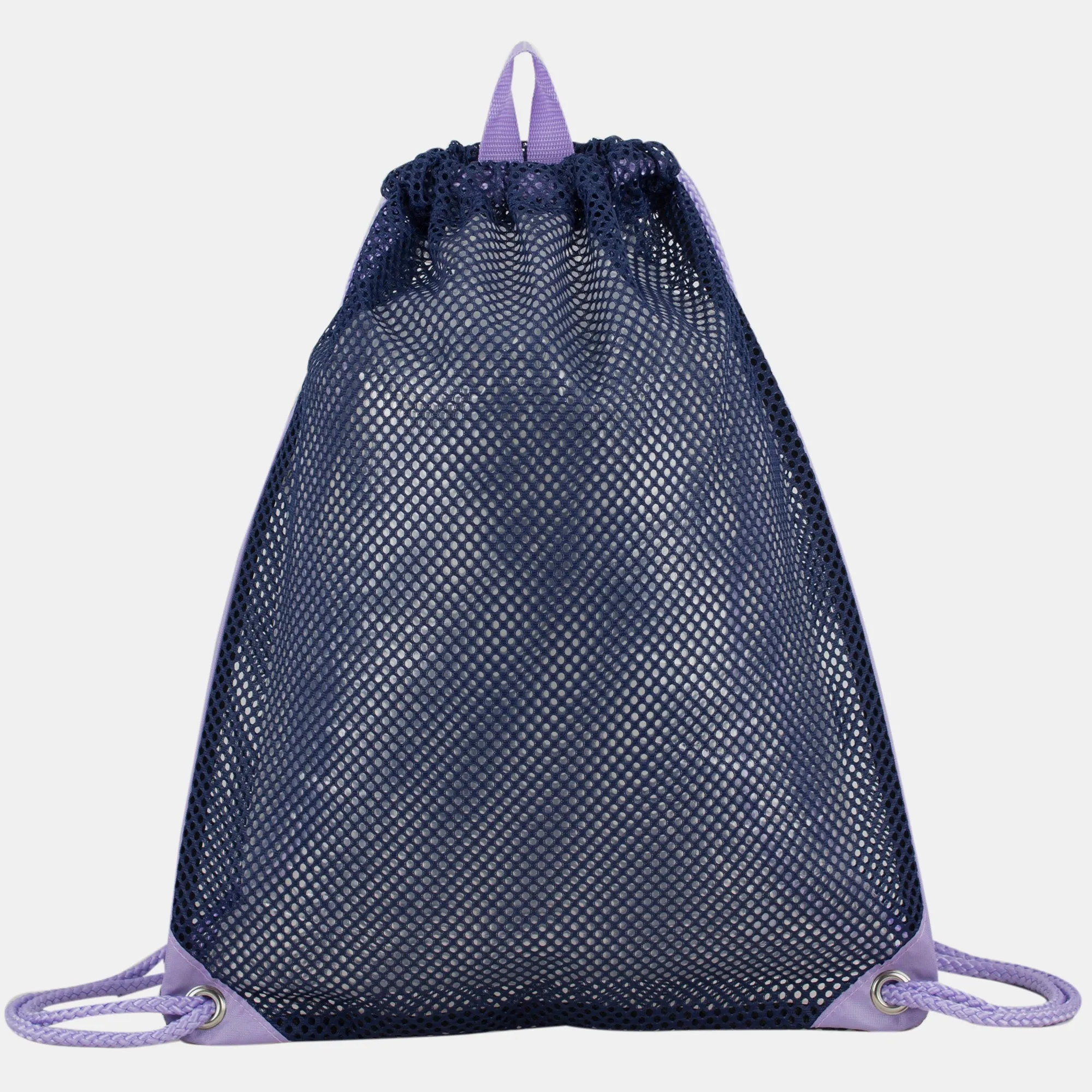 High-Capacity Mesh Drawstring with Cinch-able Closure