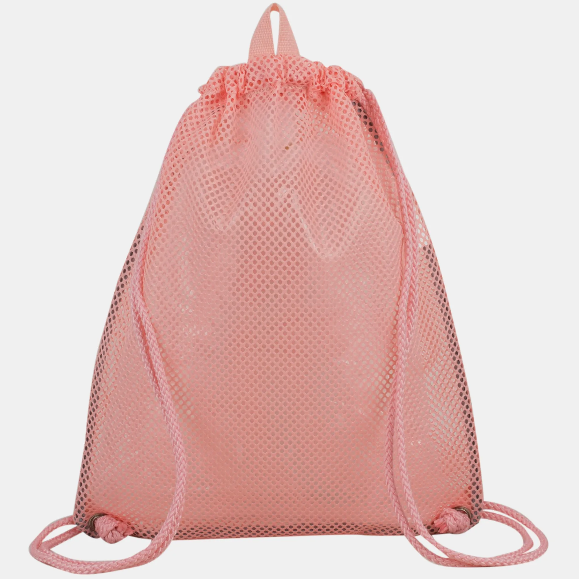 High-Capacity Mesh Drawstring with Cinch-able Closure