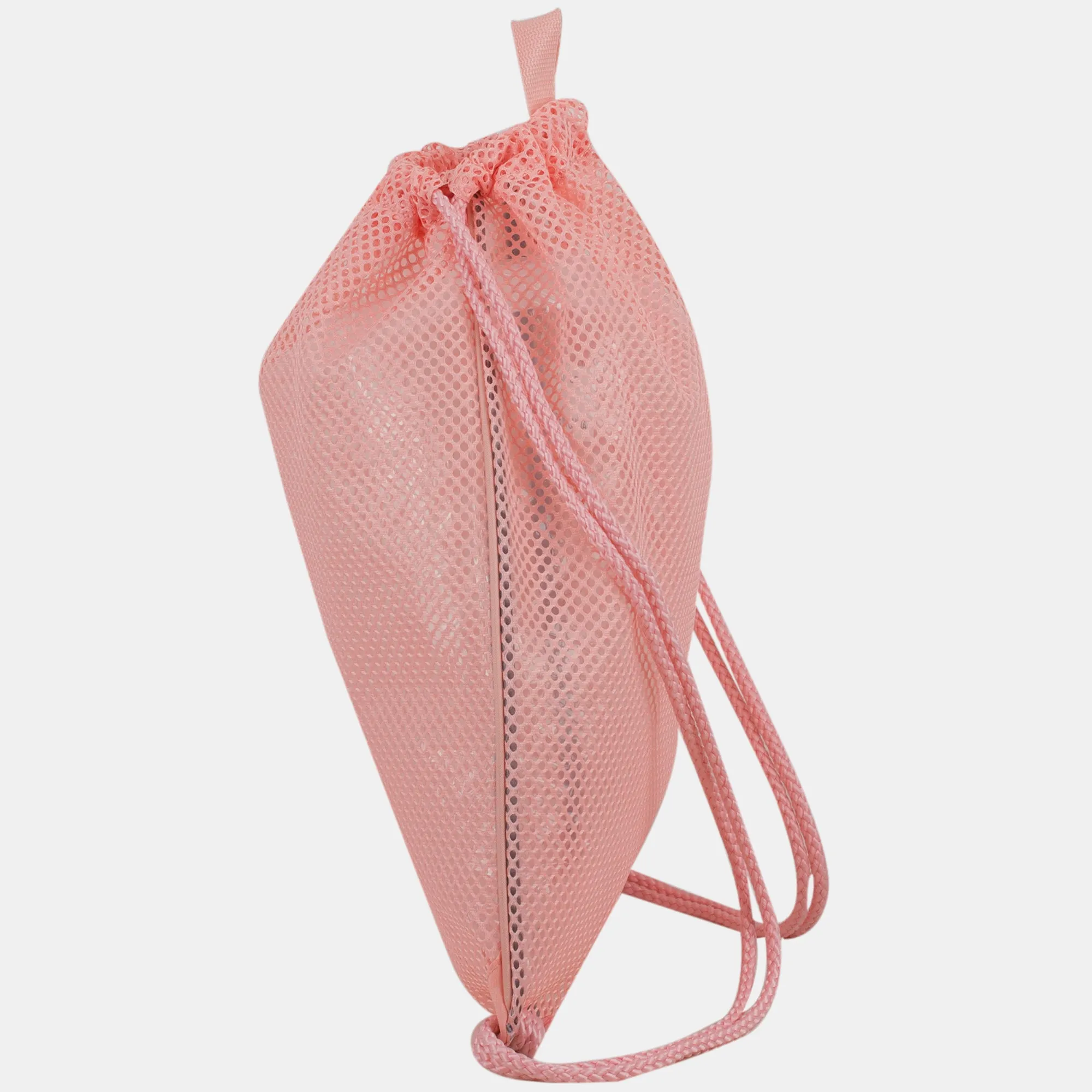 High-Capacity Mesh Drawstring with Cinch-able Closure