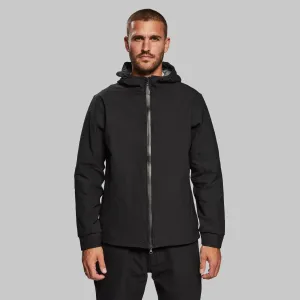 Black, Indestructible Hooded Jacket - Enhanced Durability Edition