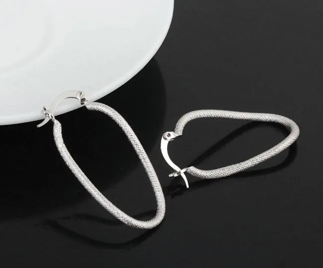 Irregular Style High Quality Big Hoop Earrings - 2 Colors