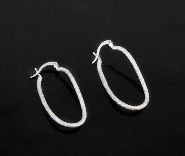 Irregular Style High Quality Big Hoop Earrings - 2 Colors