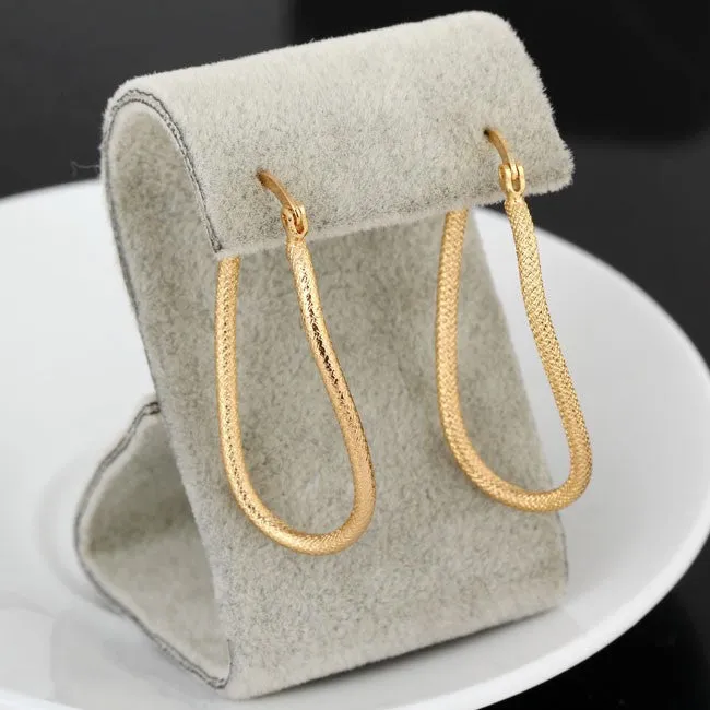 Irregular Style High Quality Big Hoop Earrings - 2 Colors