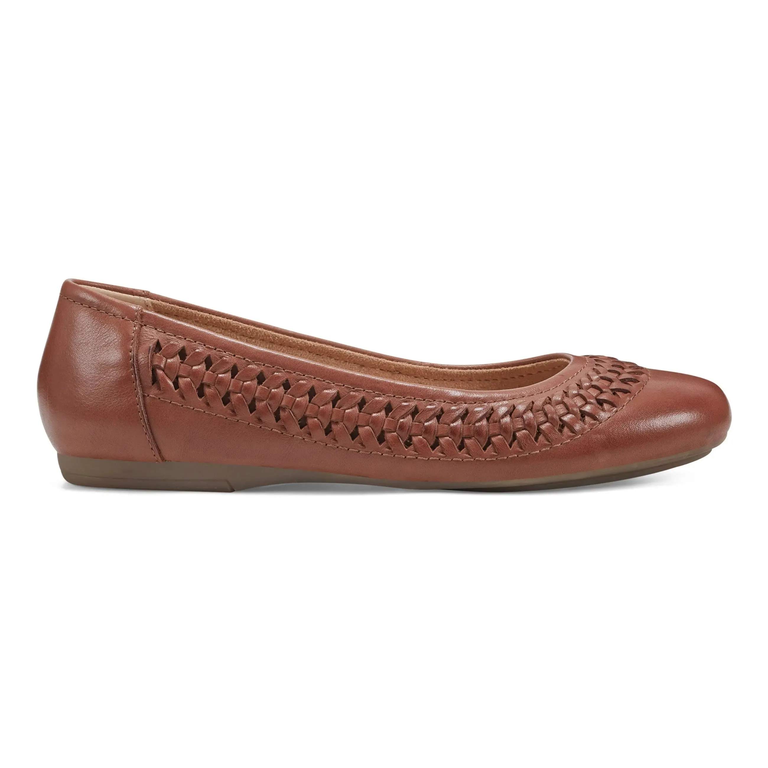 Jett Woven Round Toe Slip-on Dress Flats