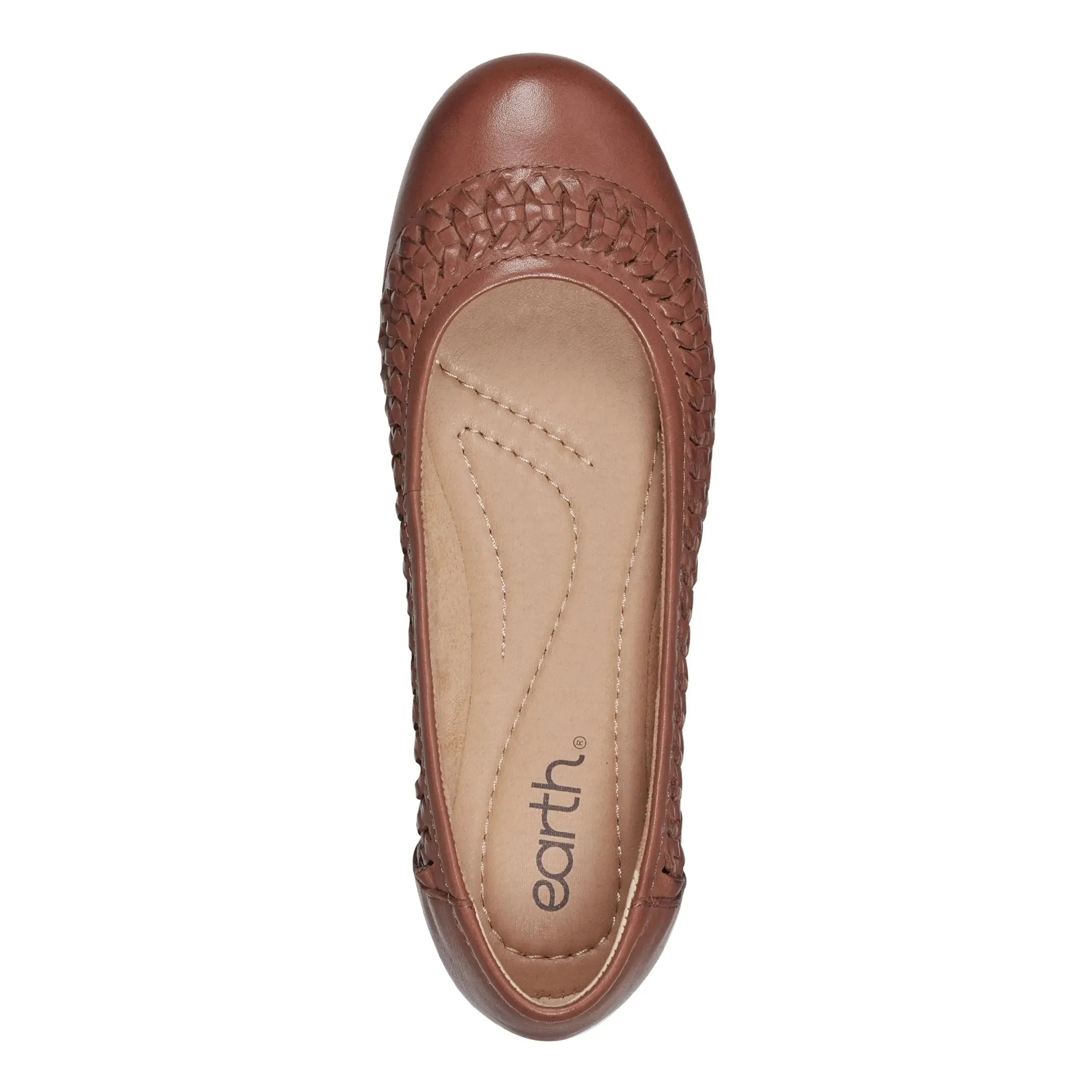 Jett Woven Round Toe Slip-on Dress Flats