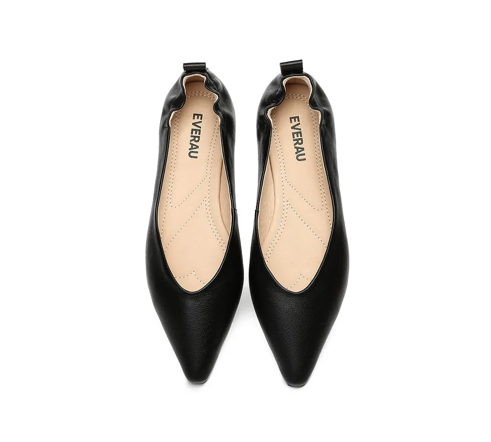 Leather Flats Women Sera