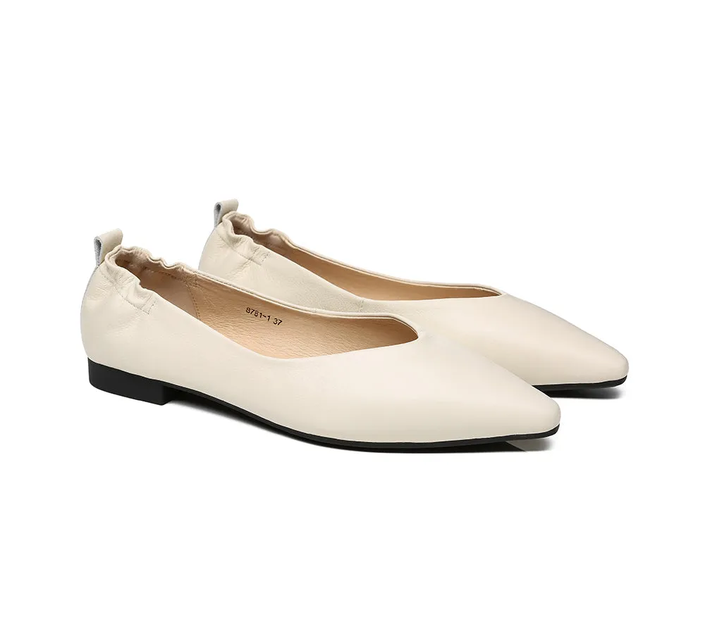 Leather Flats Women Sera