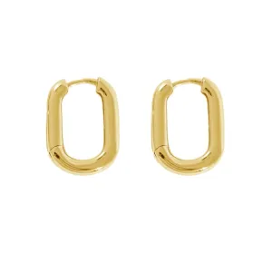 Medium Oval Hoops