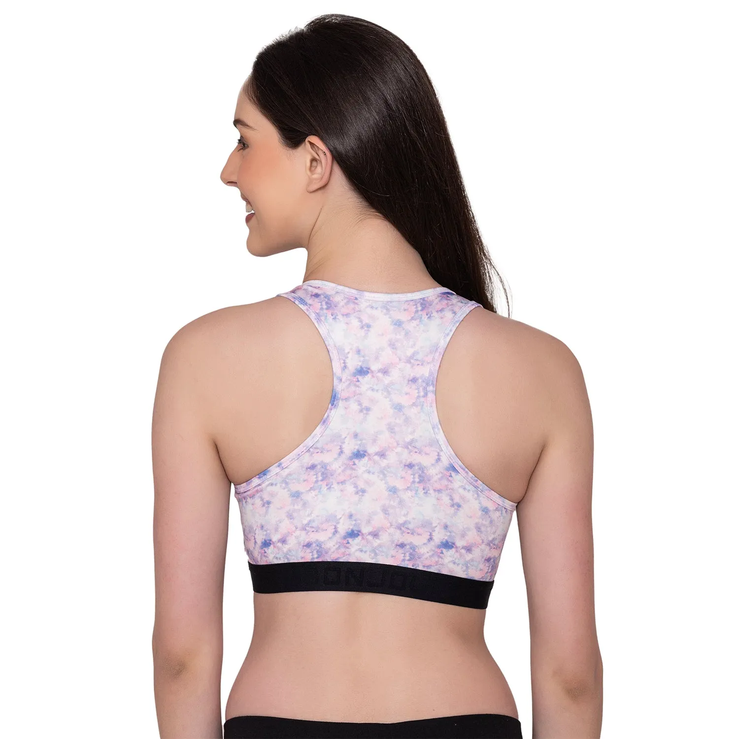 Multicolor Wirefree Padded Full Coverage Sports Bra