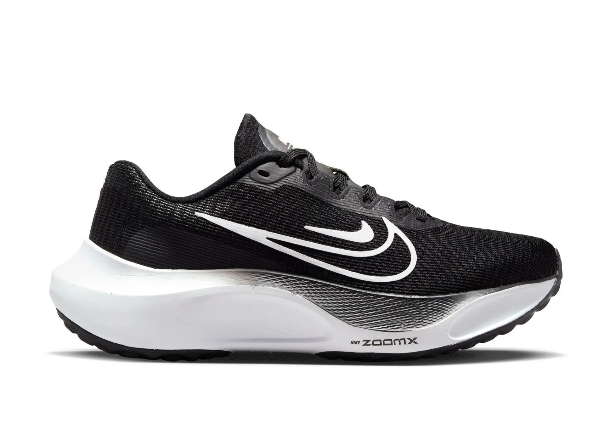 Nike Zoom Fly 5 (B Width)- Black/White (Womens)