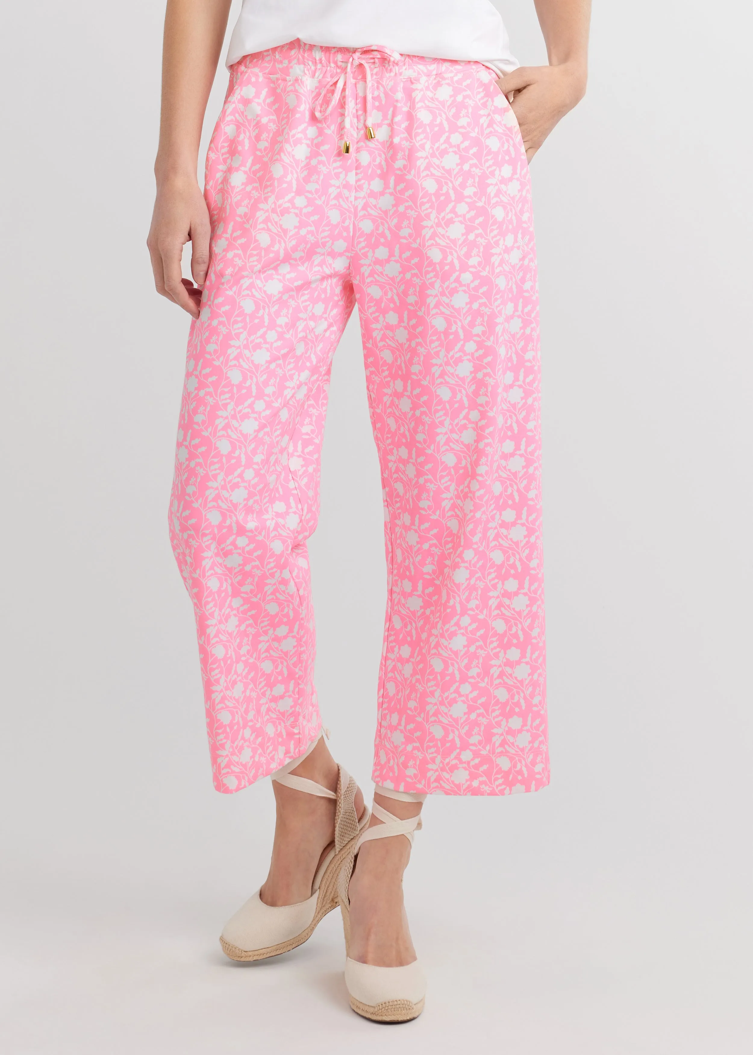 Palisades Pant in Repreve® Stretch (Cotton Candy Floral)