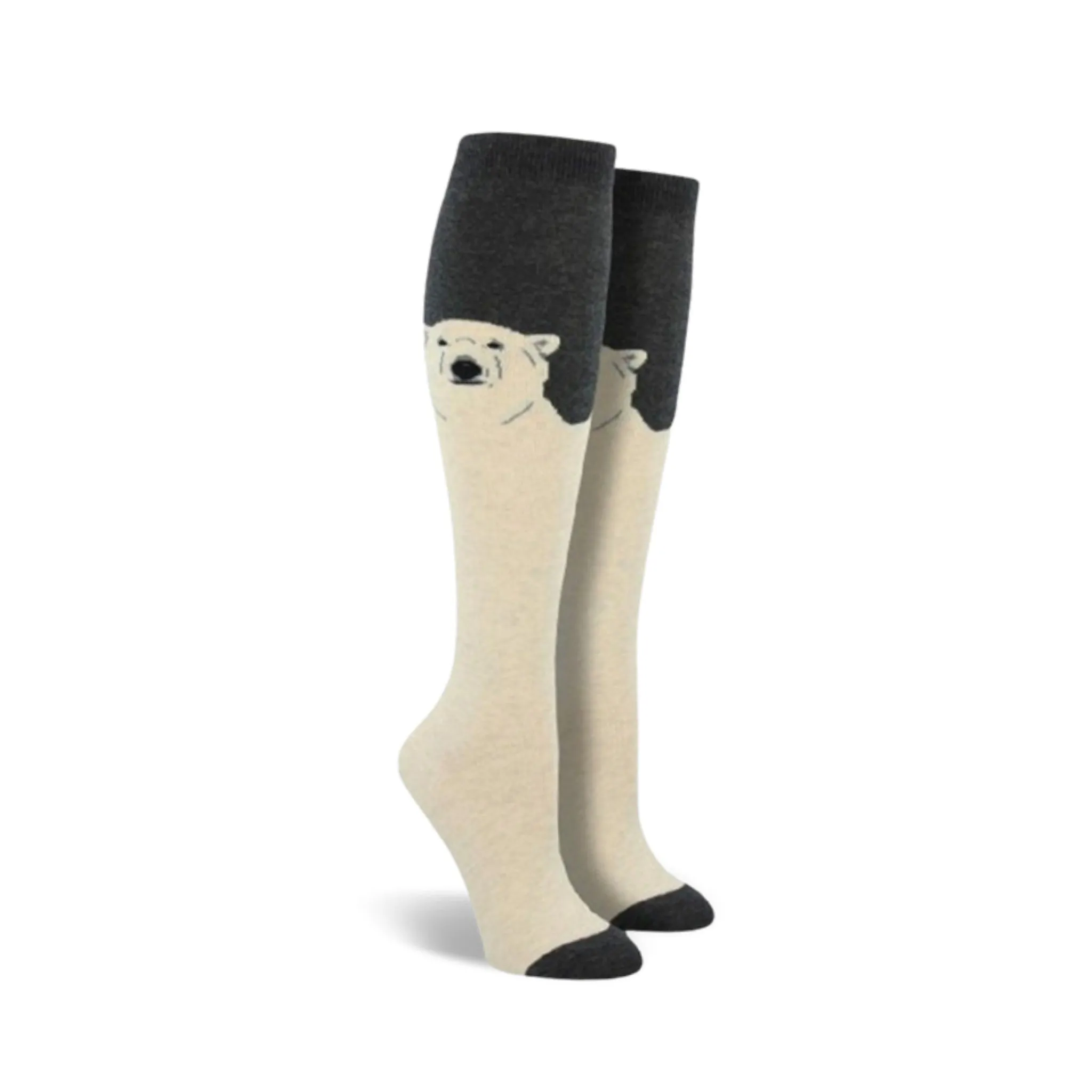 Polar Bear Knee High Socks