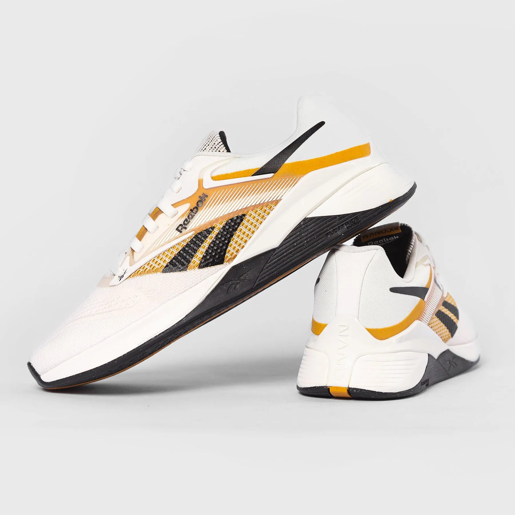 REEBOK - NANO X4 - CHALK/BLACK/RETRO GOLD