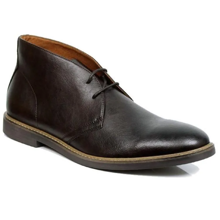 Signature Desert Boots Dark Brown - Size 43