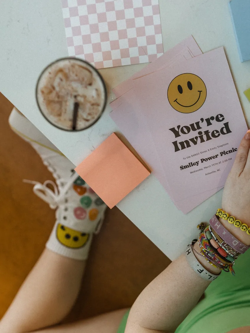 Smiley Power Platform High Top