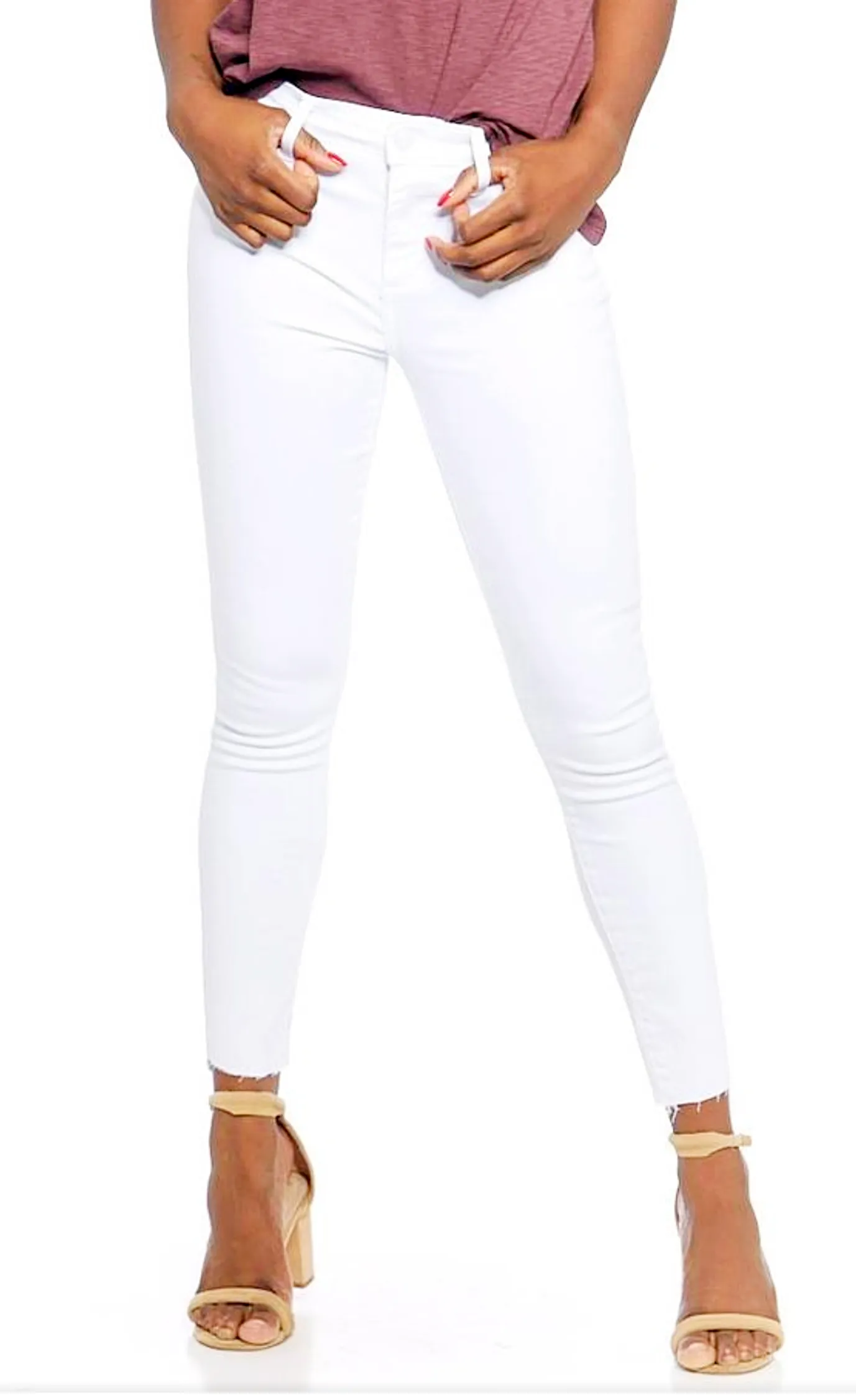 Spanx Distressed Skinny Jean