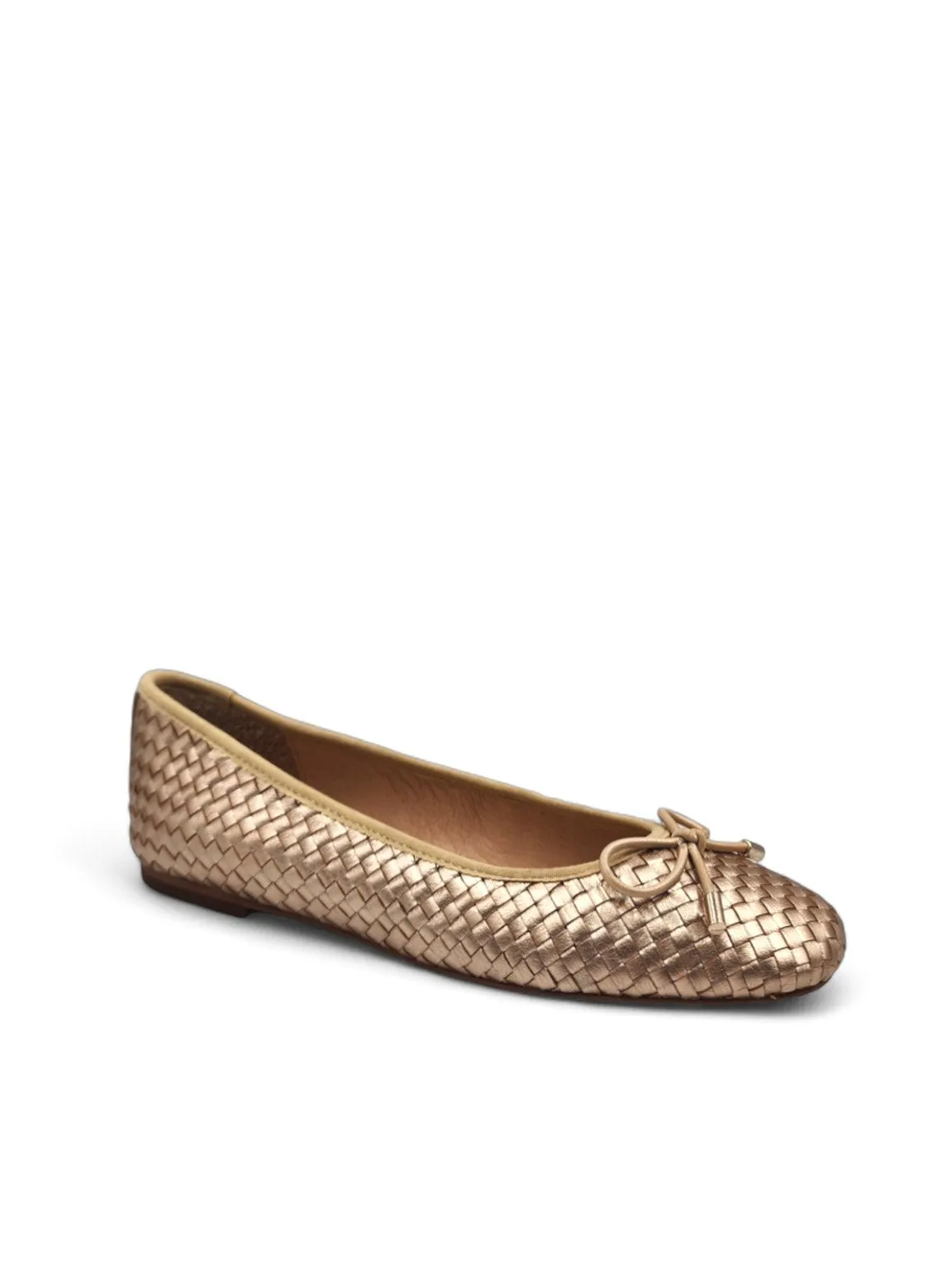 Sweet Carolyn Leather Ballet Flats