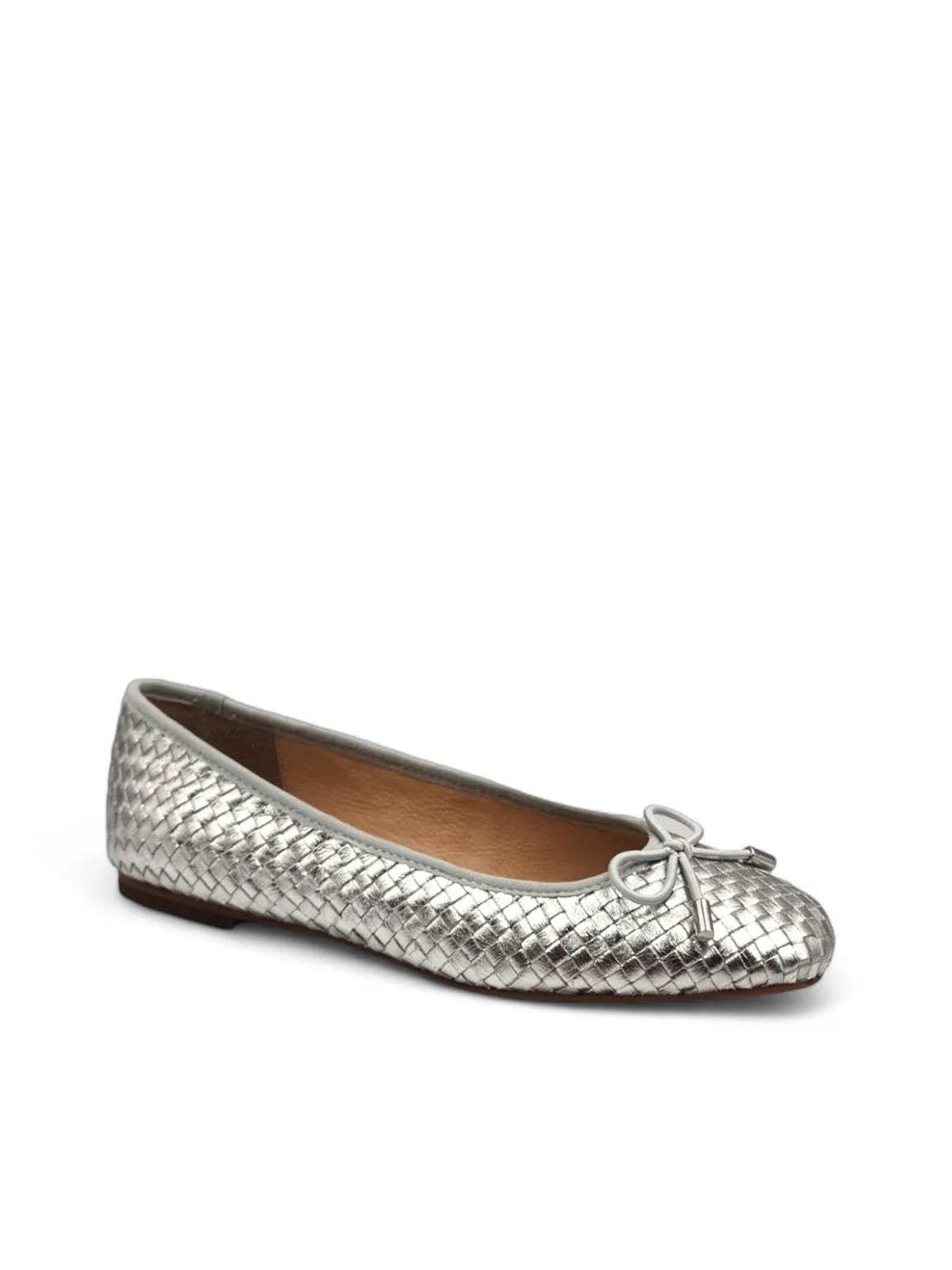 Sweet Carolyn Leather Ballet Flats