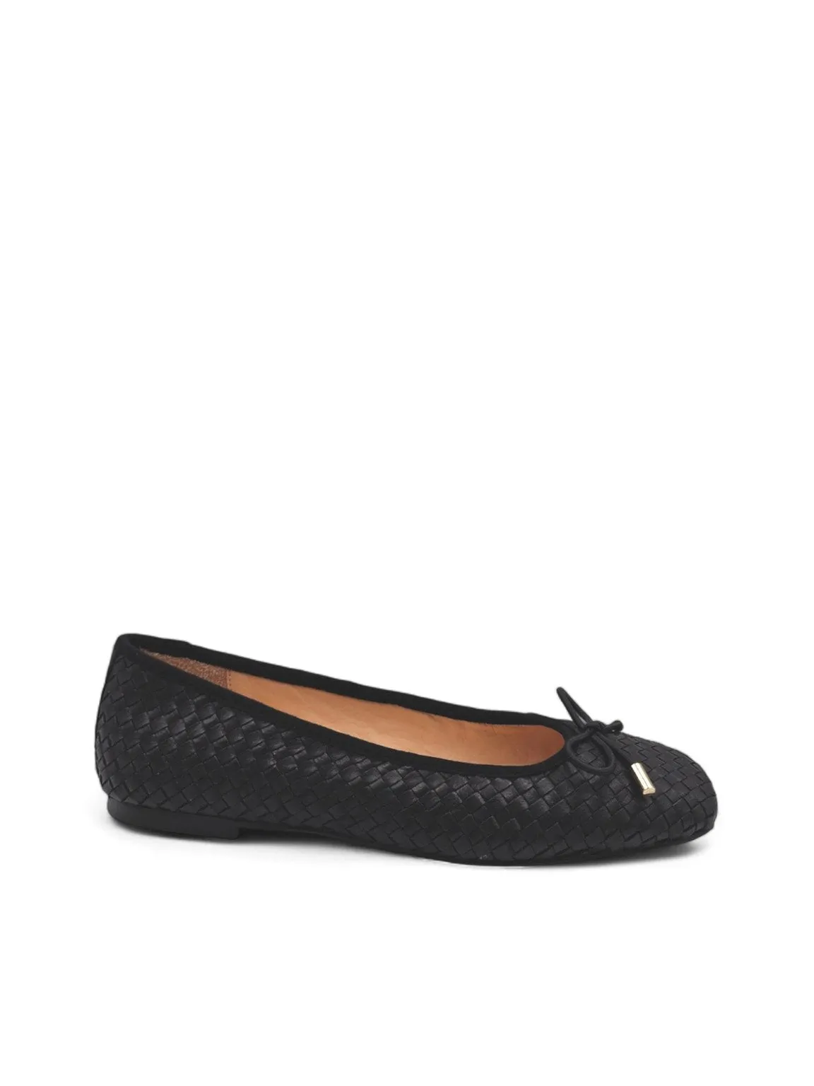 Sweet Carolyn Leather Ballet Flats