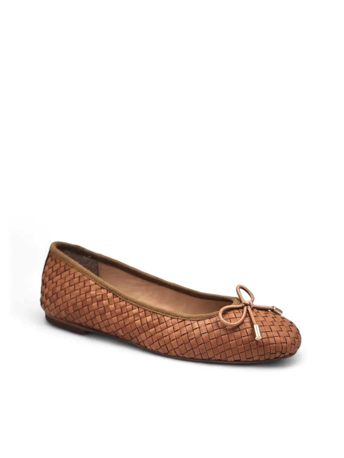 Sweet Carolyn Leather Ballet Flats