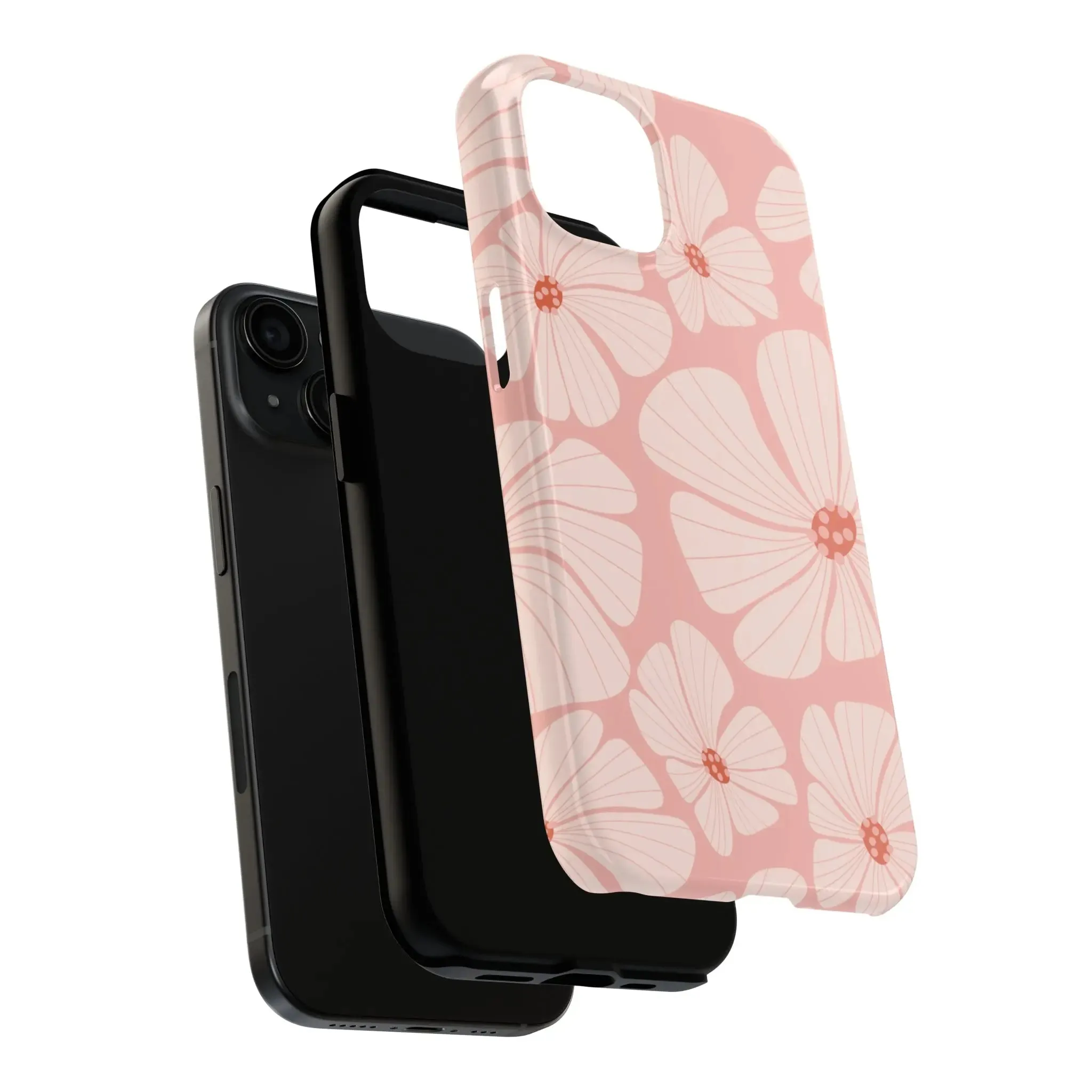 Whispering Blooms | Pink Tropical Case