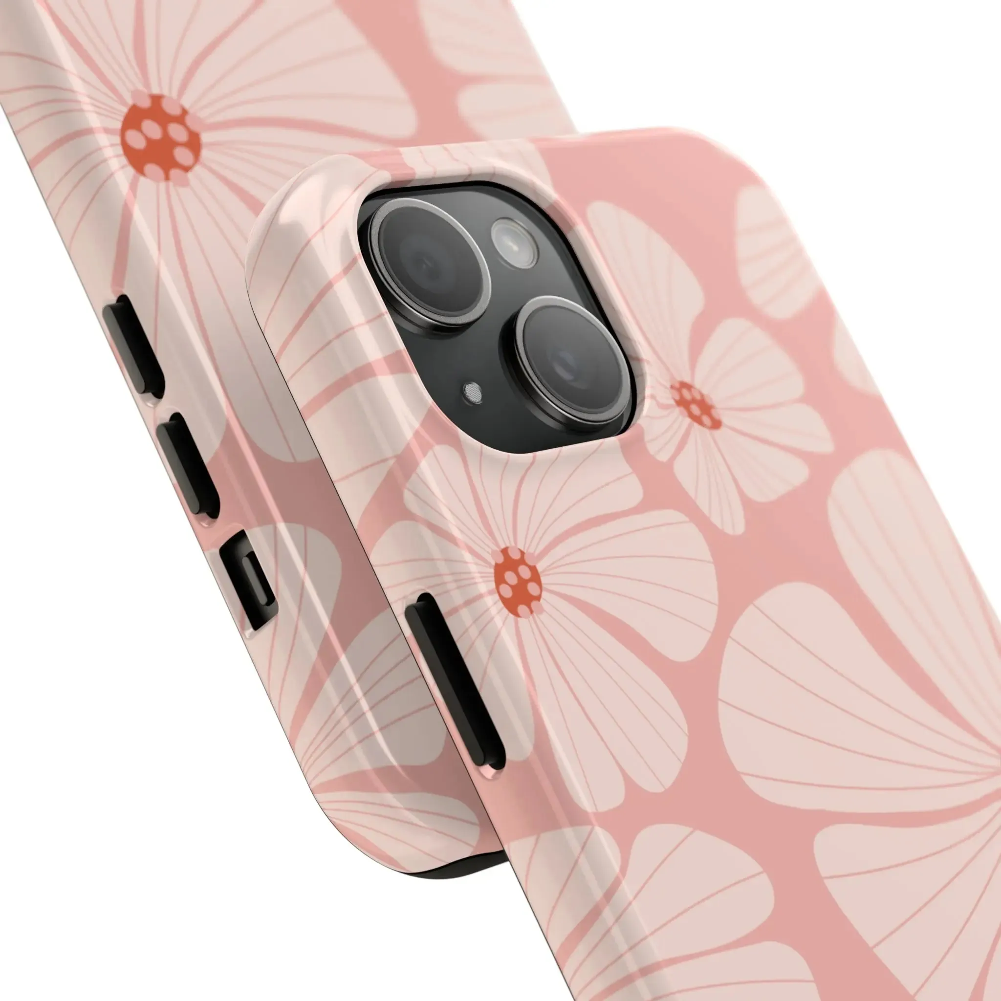 Whispering Blooms | Pink Tropical Case