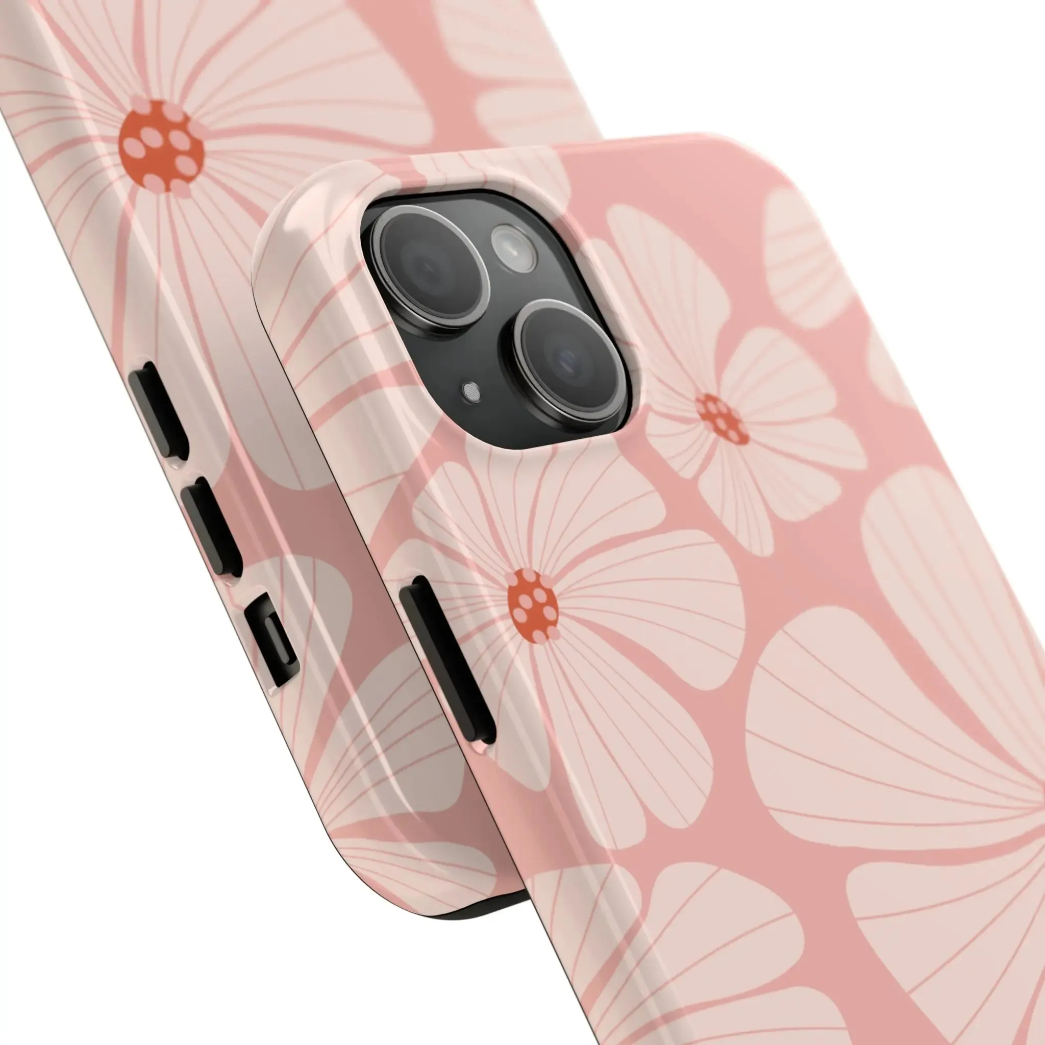 Whispering Blooms | Pink Tropical Case