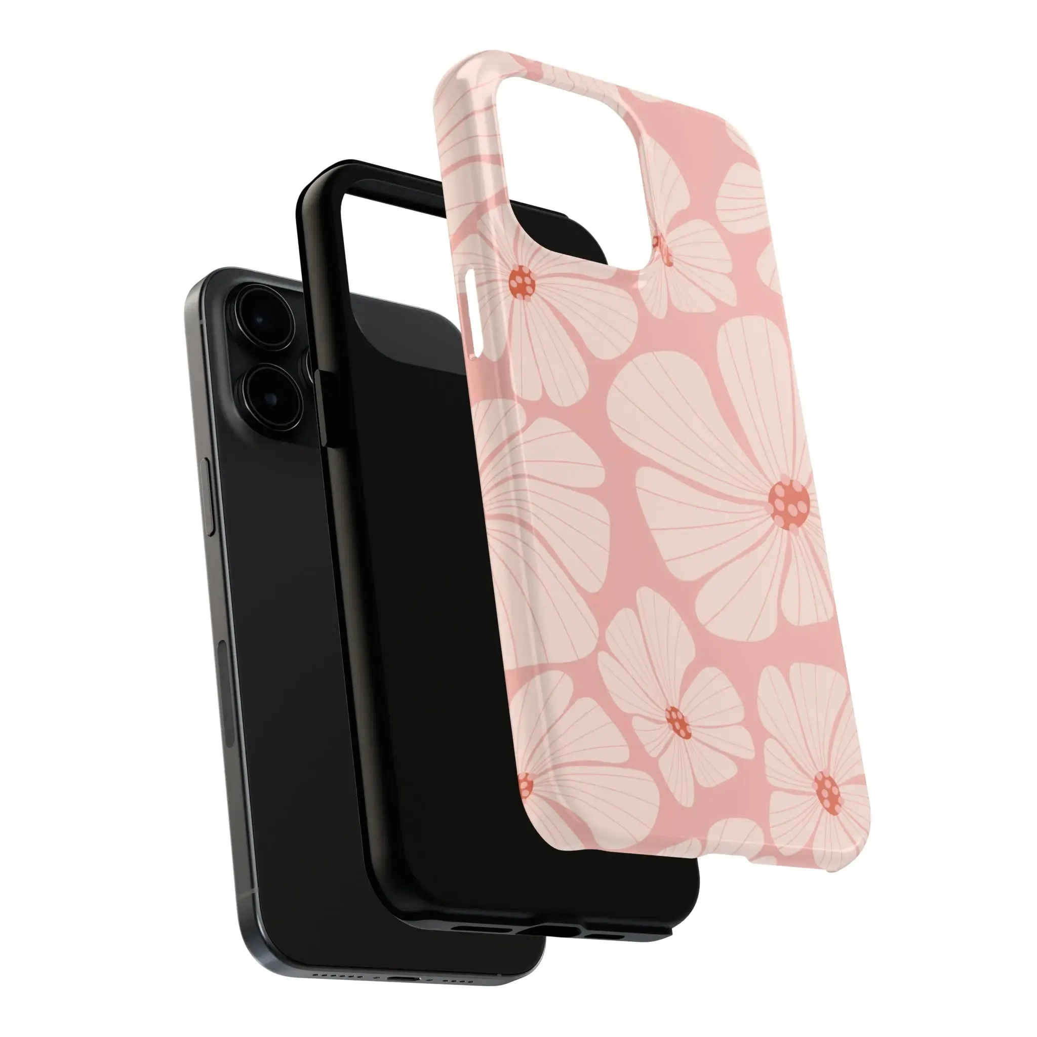 Whispering Blooms | Pink Tropical Case