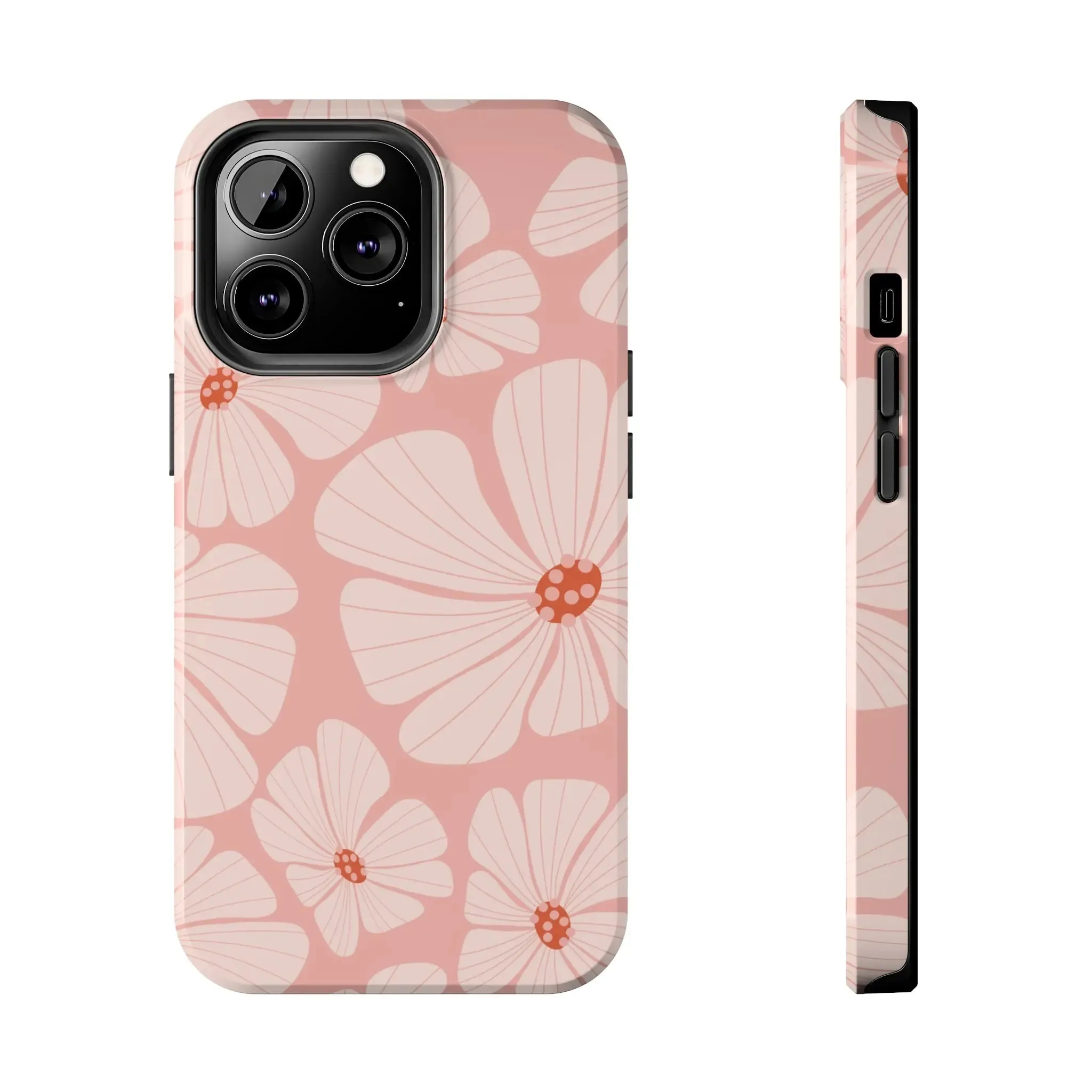 Whispering Blooms | Pink Tropical Case