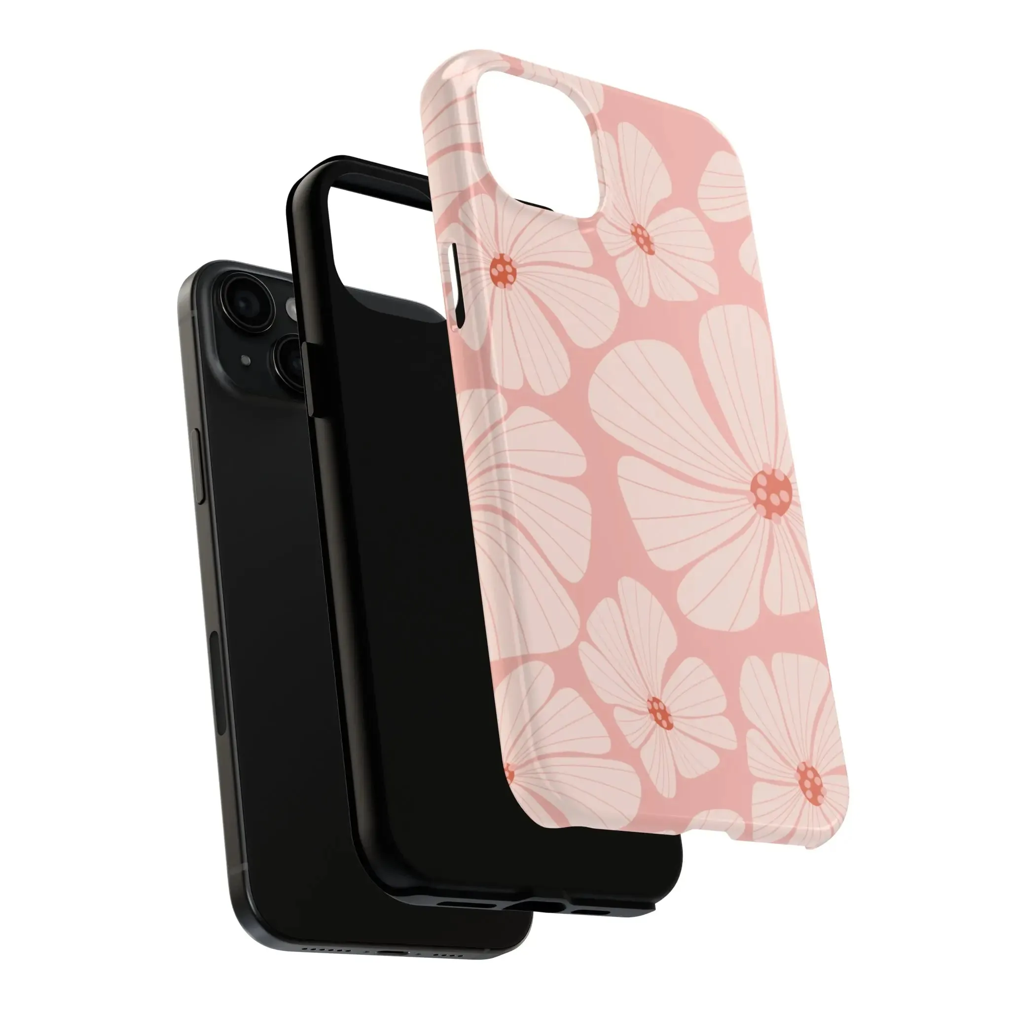 Whispering Blooms | Pink Tropical Case